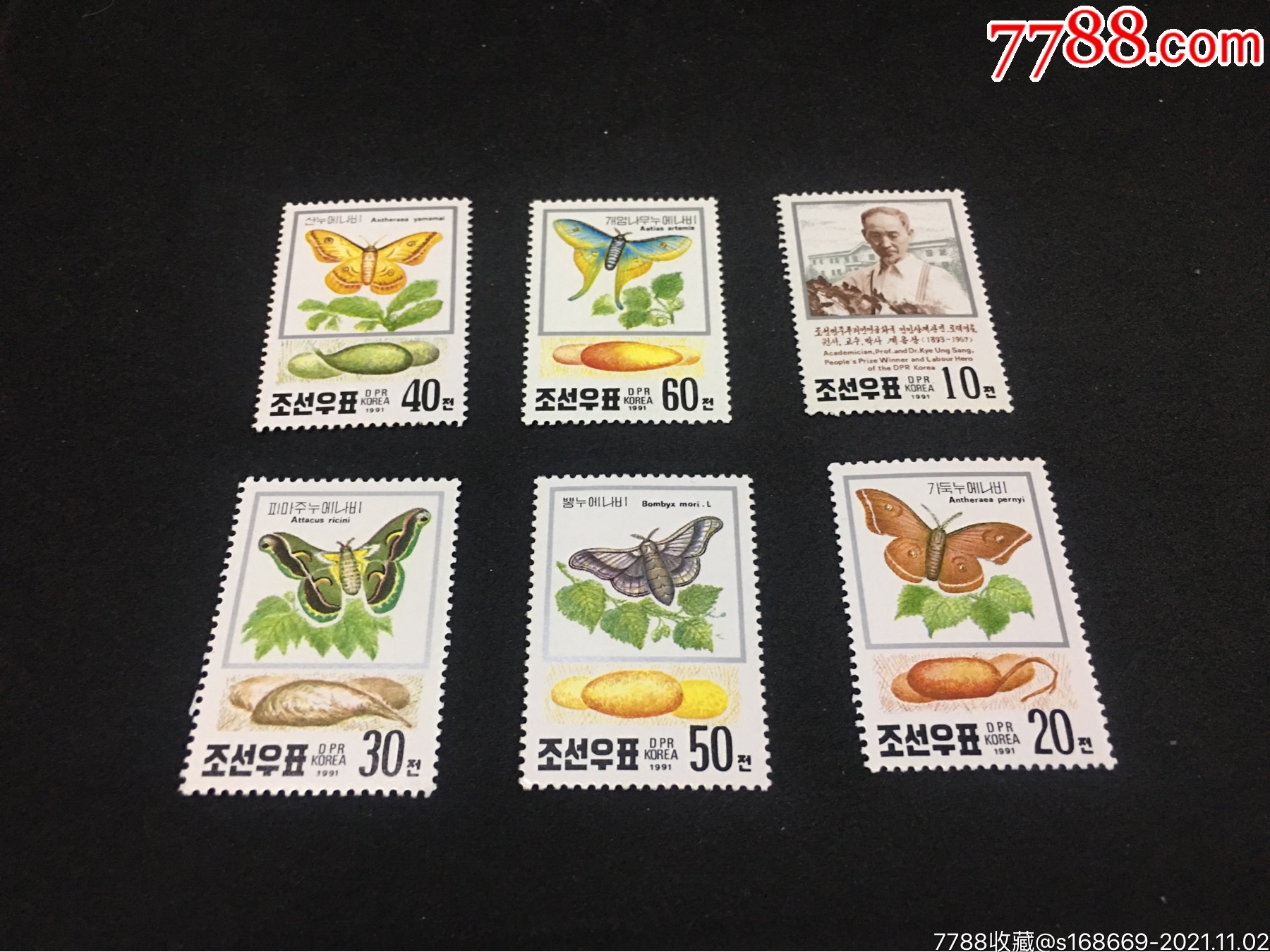 y1319朝鲜动物蝴蝶邮票全新一套_价格3元_第1张_7788收藏__收藏热线