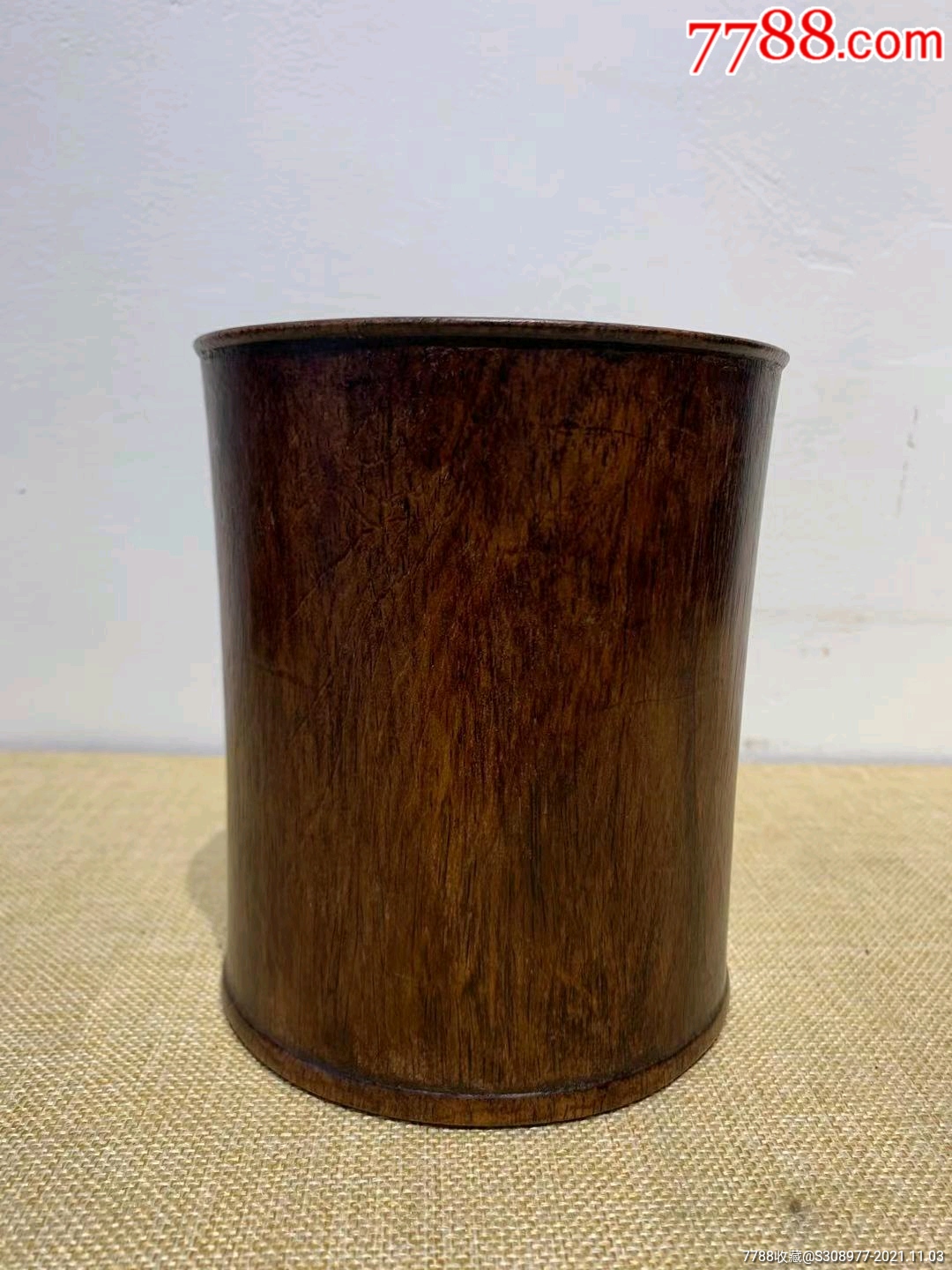 明代黄花梨笔筒_价格8000元_第1张_7788收藏__收藏热线
