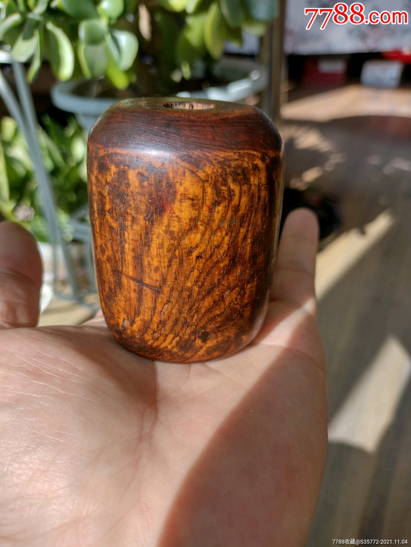 民国木头件包浆纹理之美如山水画一般