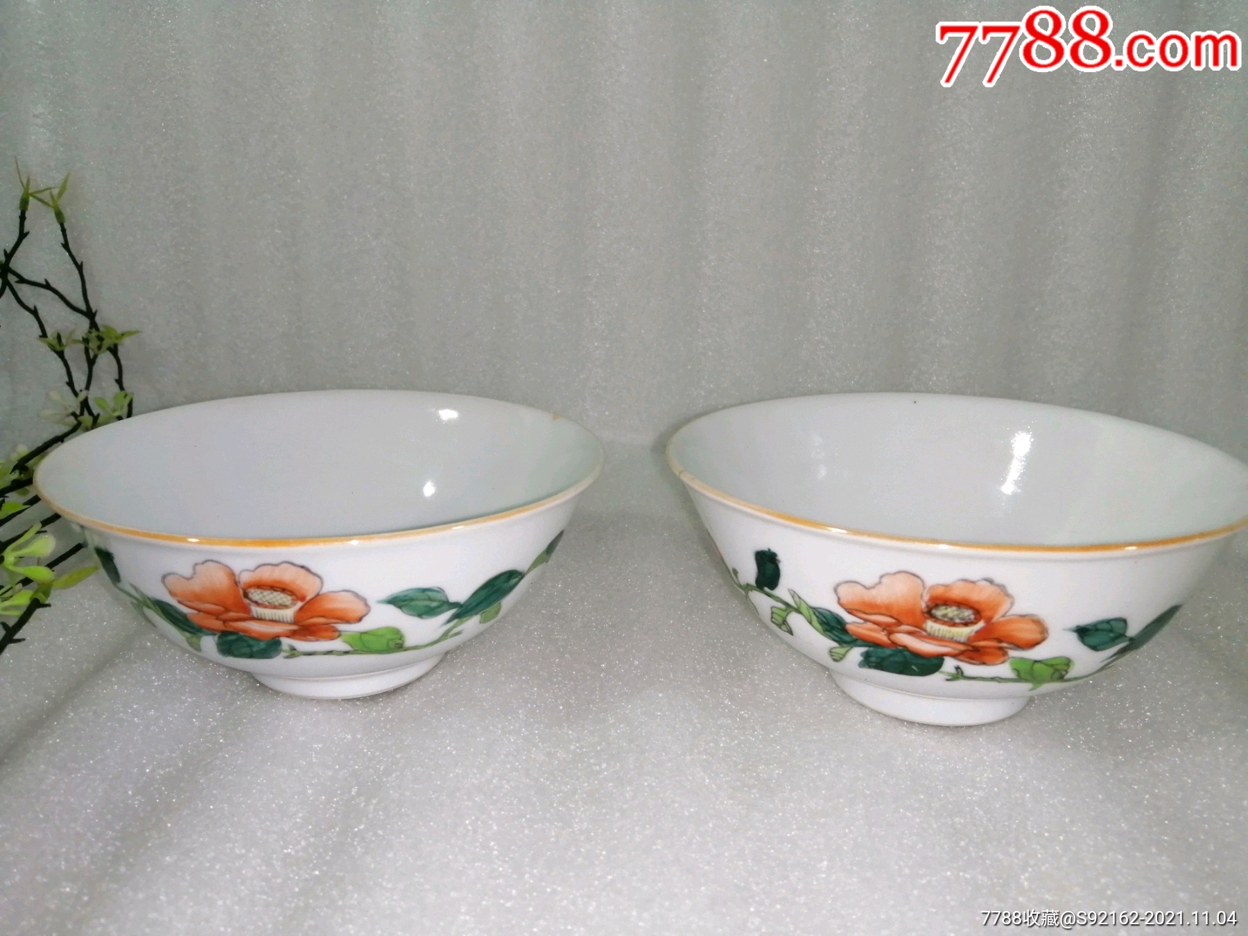 文革时期景德镇粉彩手绘瓷碗_价格98元_第1张_7788收藏__收藏热线