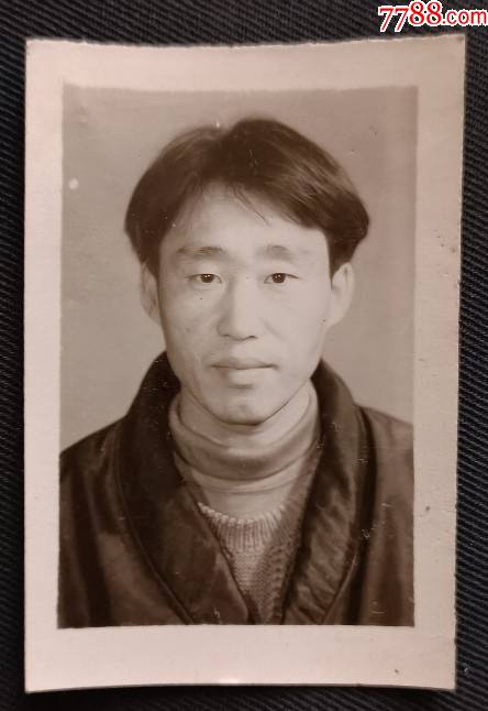 八十年代老照片--普通半身照