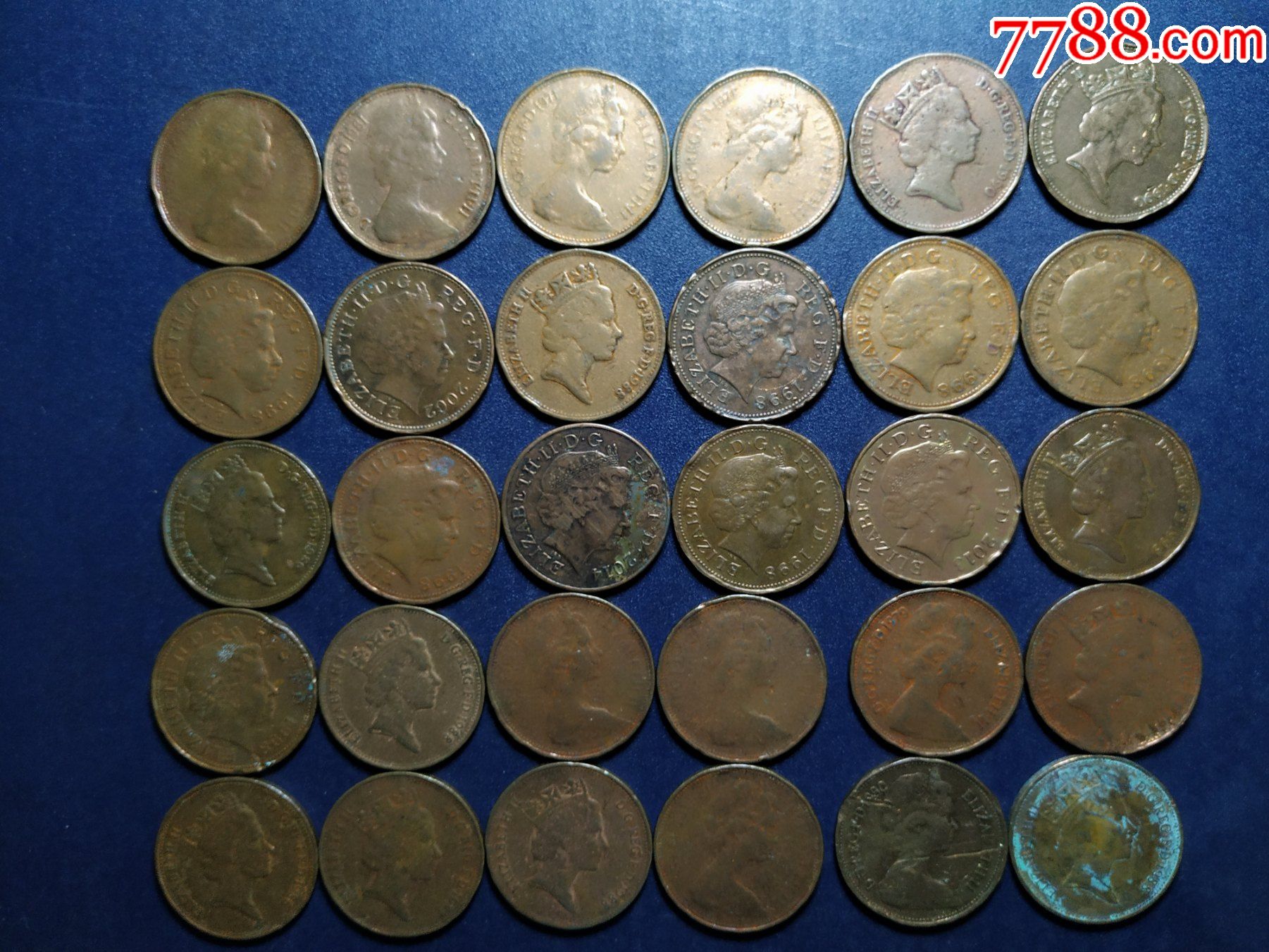 巴西老版硬币一组￥2010品99好品墨西哥老版硬币一组￥10010品99