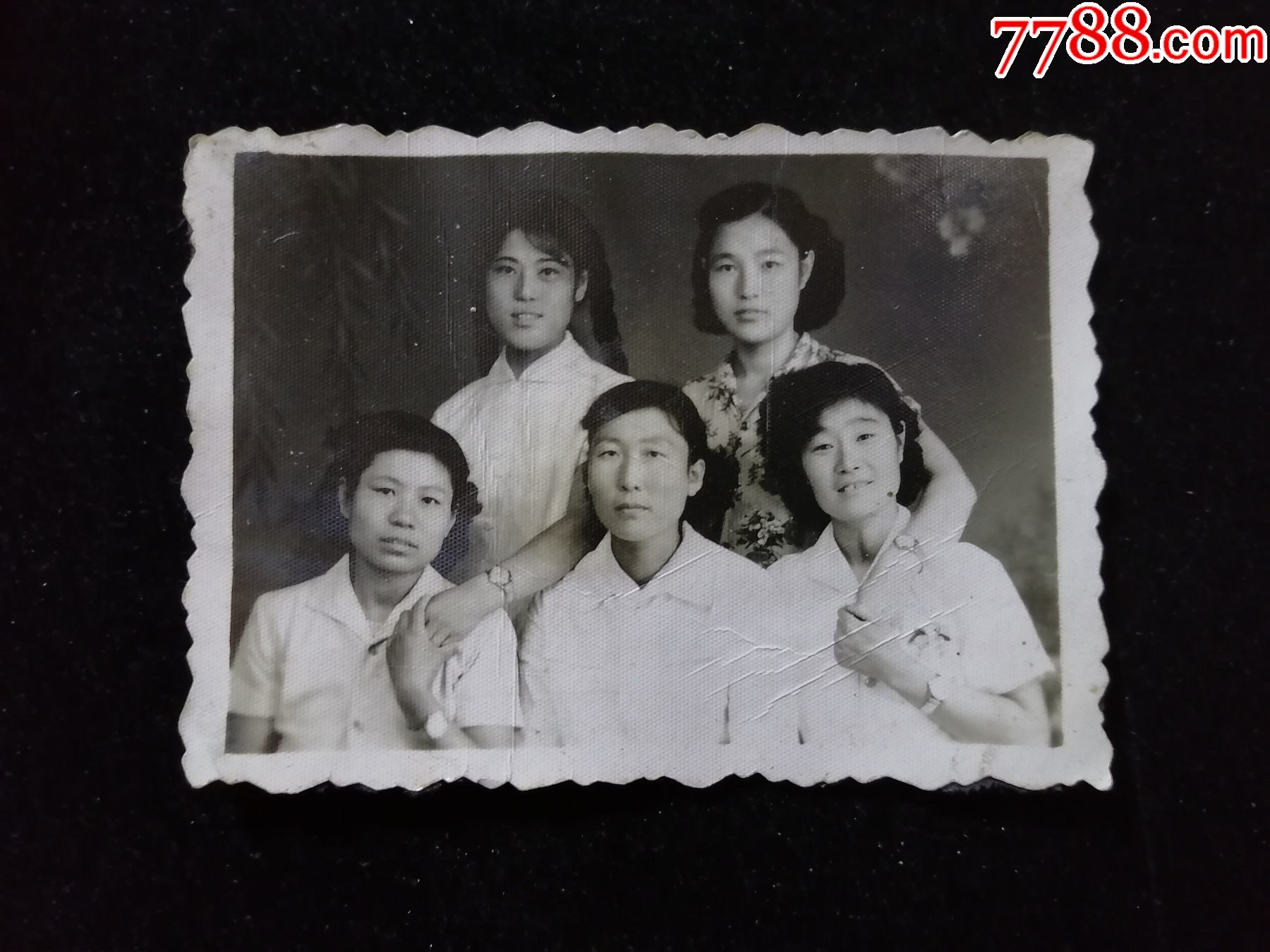 五朵金花,五十年代五姐妹照-价格:30元-se83562980-老照片-零售-7788