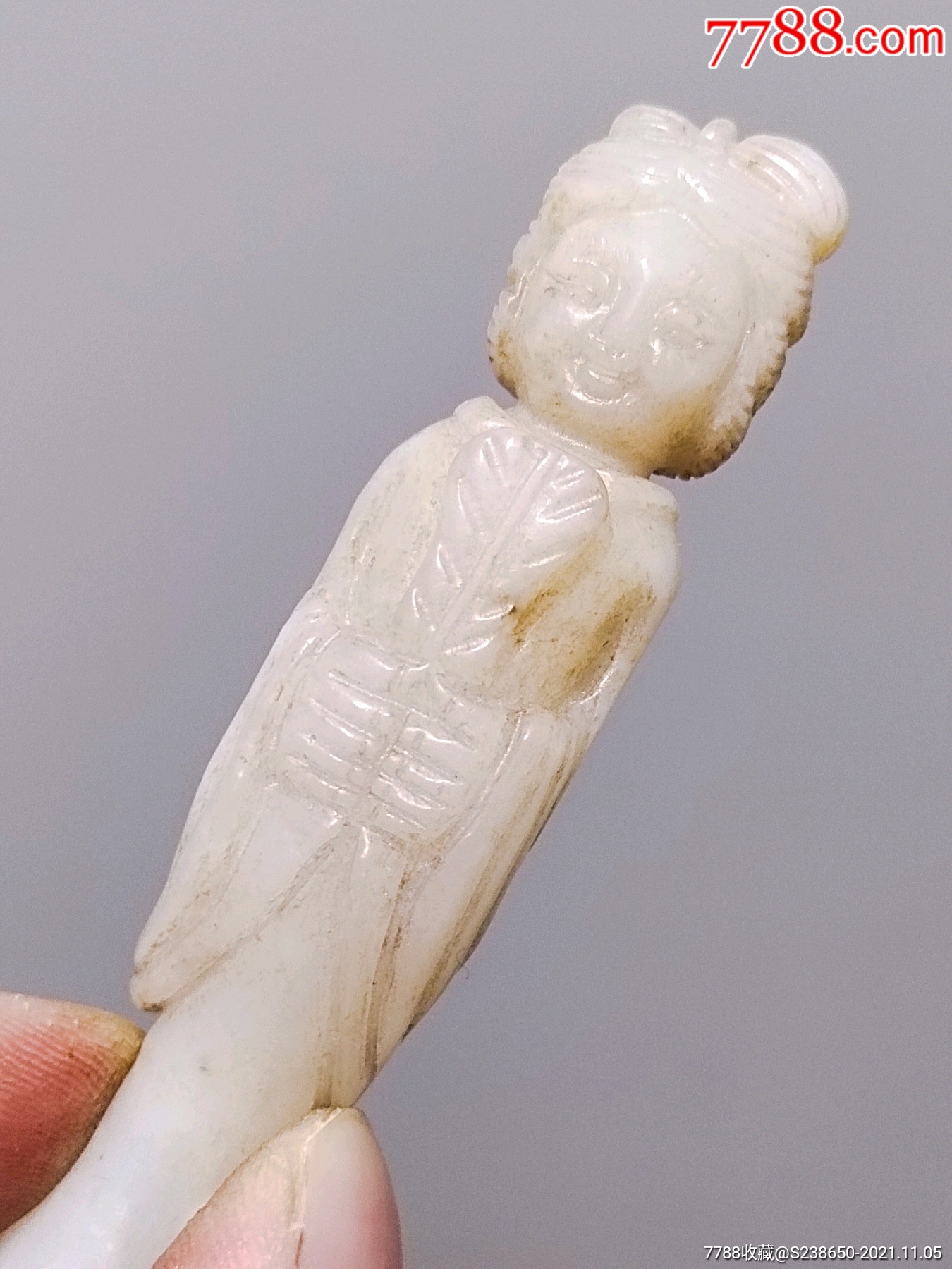 战汉时期老玉人老玉高古玉古玉