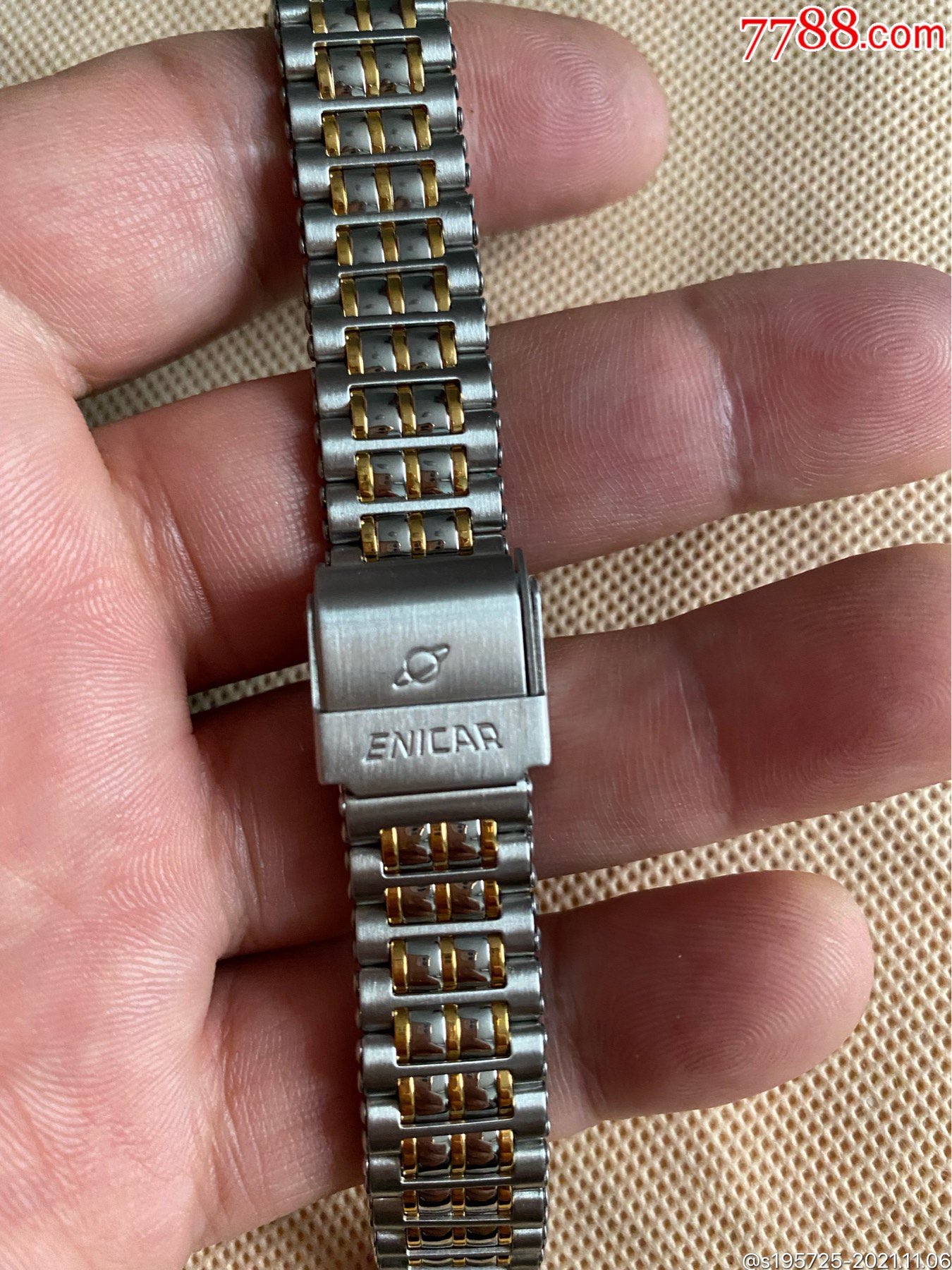 英纳格间金女表表链