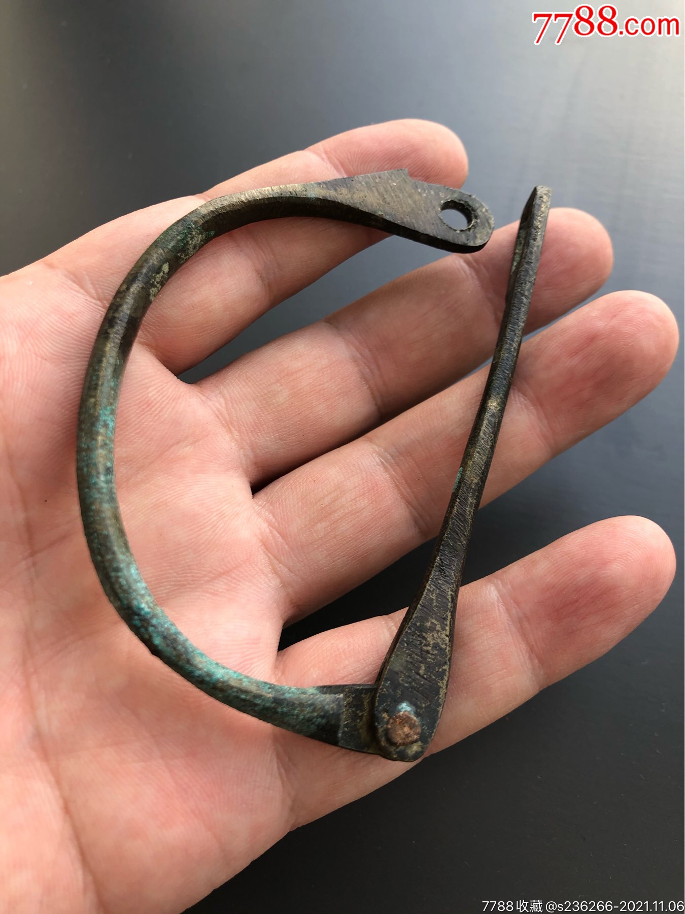 民国.铜锁扣_价格58元【复真文玩商店】_第1张_7788收藏__收藏热线