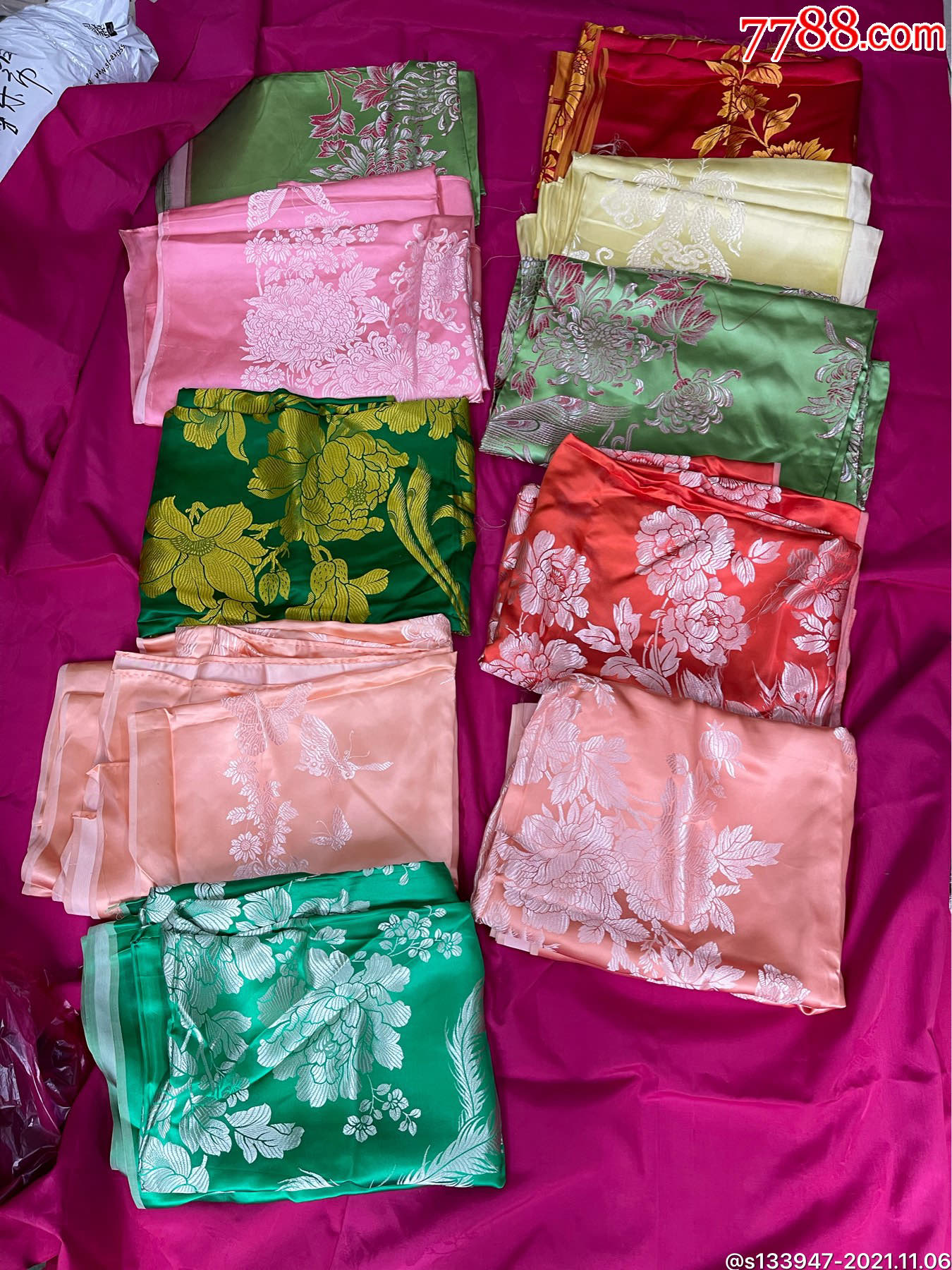 7080年代真丝床单10条通走