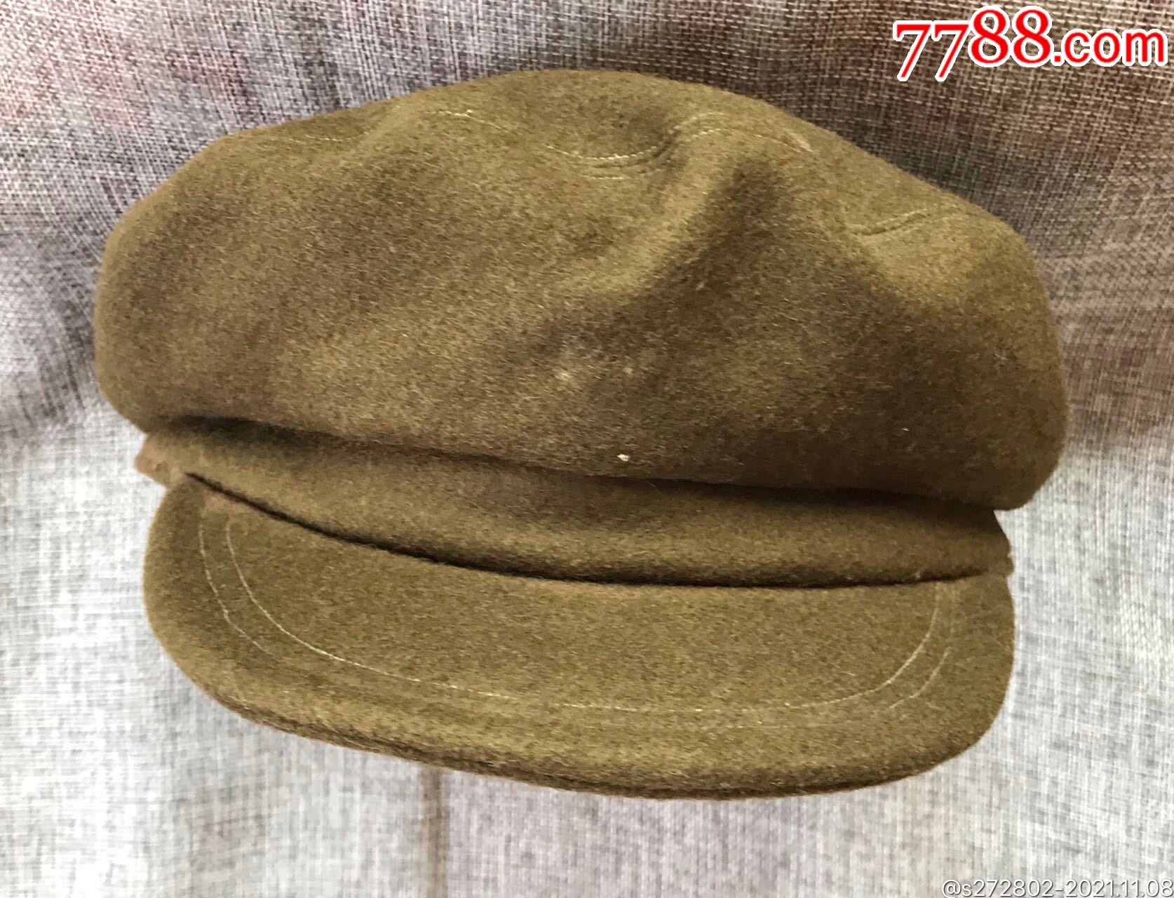 58式麦尔登呢解放帽(3号)60年401厂_帽子_图片鉴别_收藏价格_7788寿山