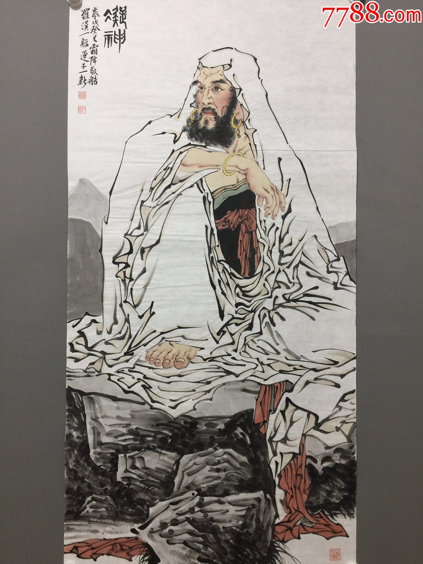 周一新软页a134s68e_人物国画原作_藏多多子吉【7788收藏__收藏热线】