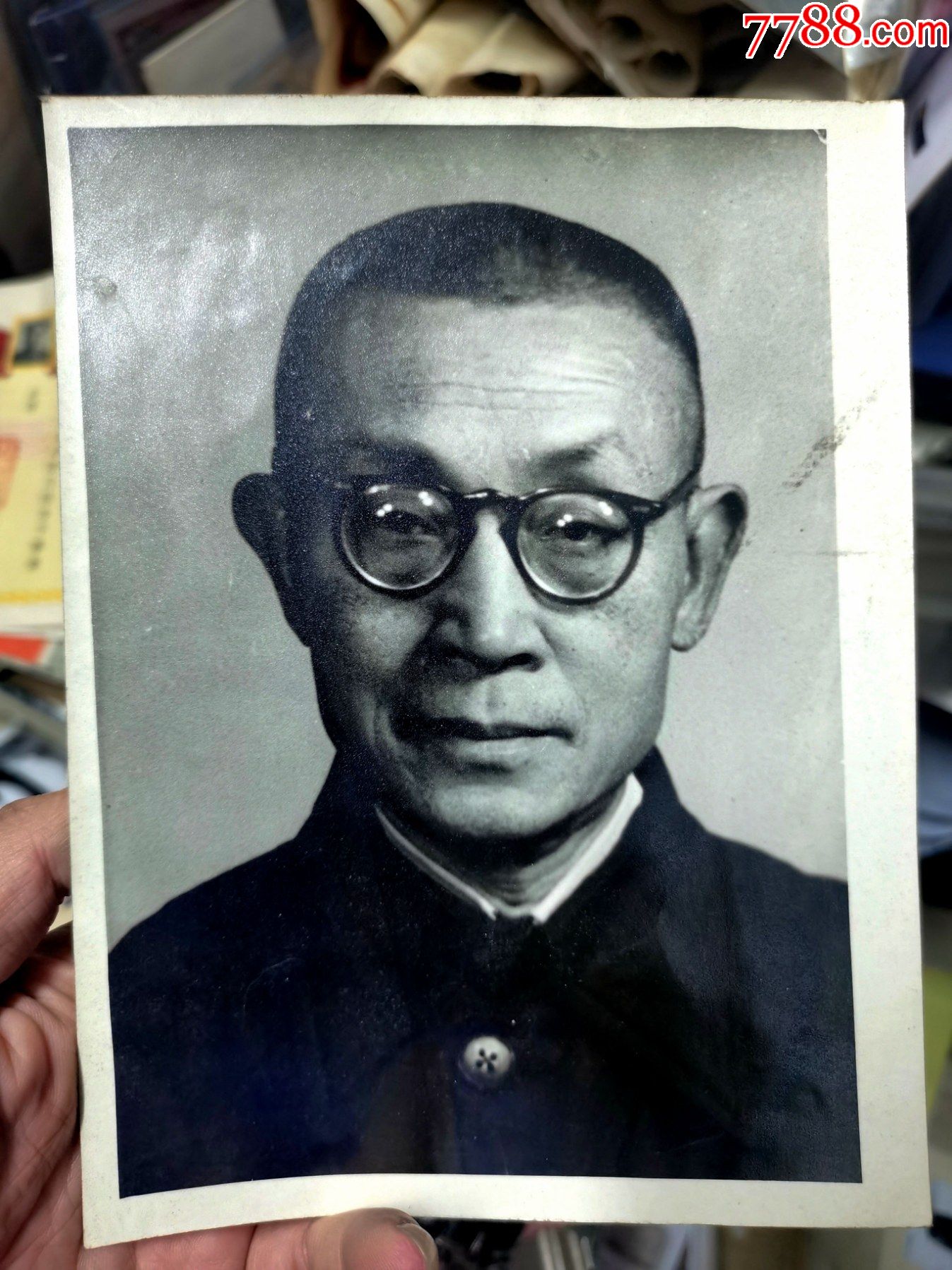 男子,尺寸20x15_老照片_樱花彩【7788收藏__收藏热线】