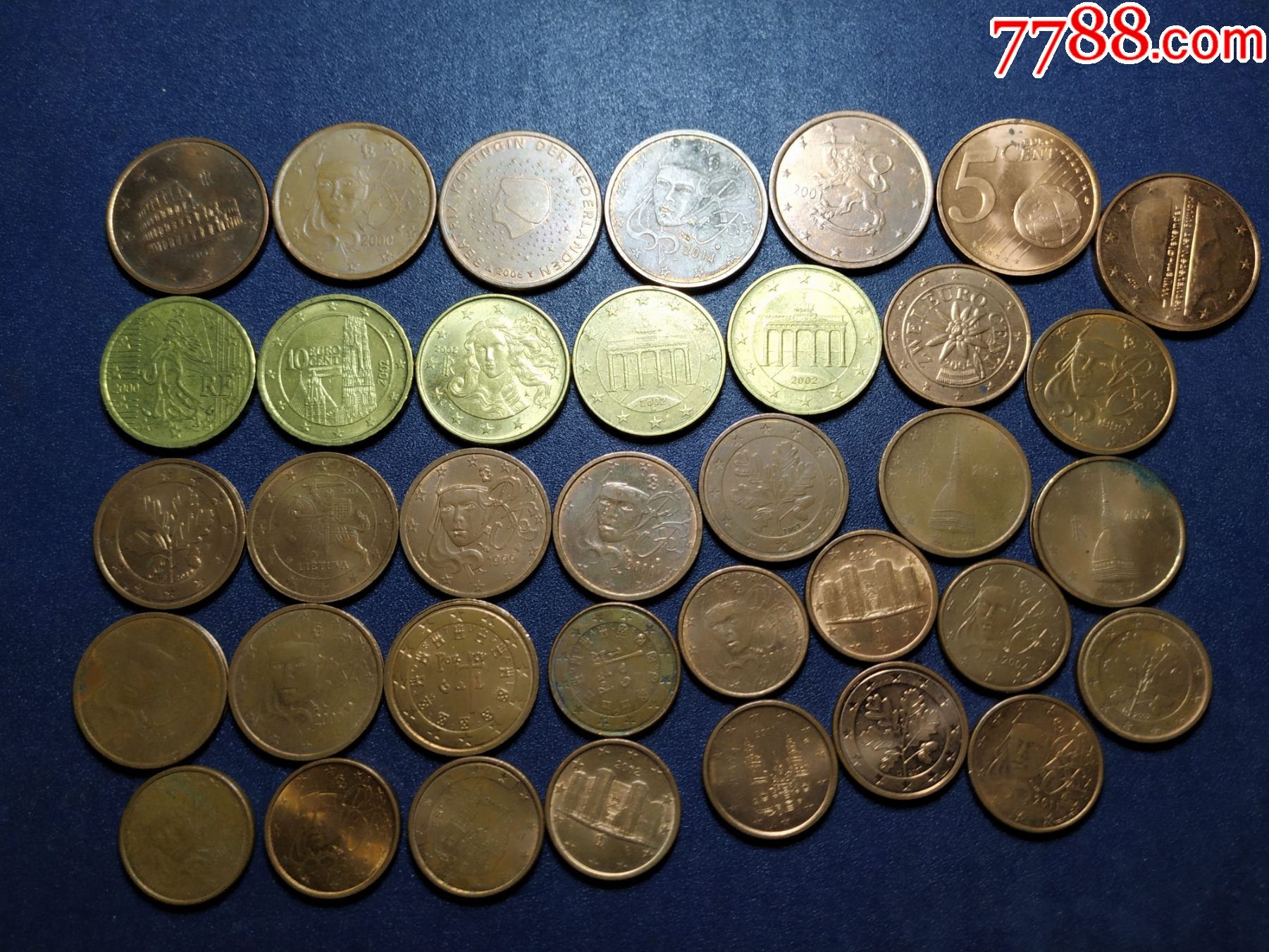 巴西老版硬币一组￥2010品99好品墨西哥老版硬币一组￥10010品99
