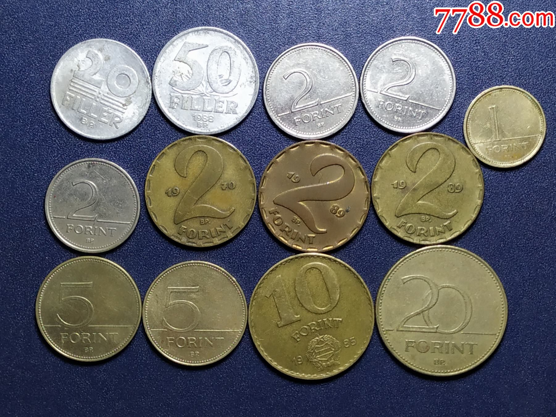 奥地利老版硬币一组￥5010品99好品巴西老版硬币一组￥2010品99好