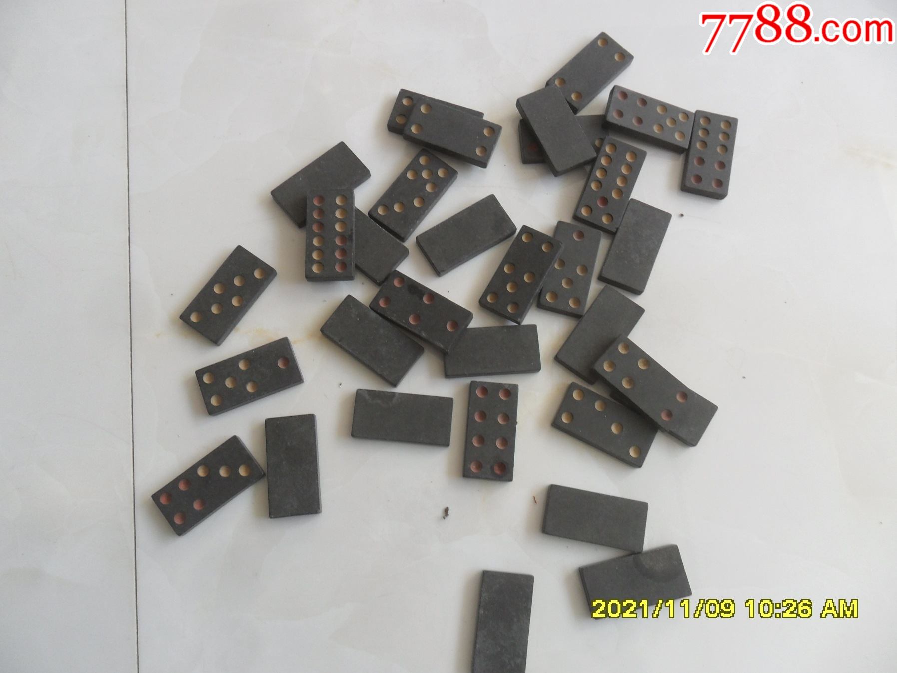 70年代骨牌32张全套民俗藏品