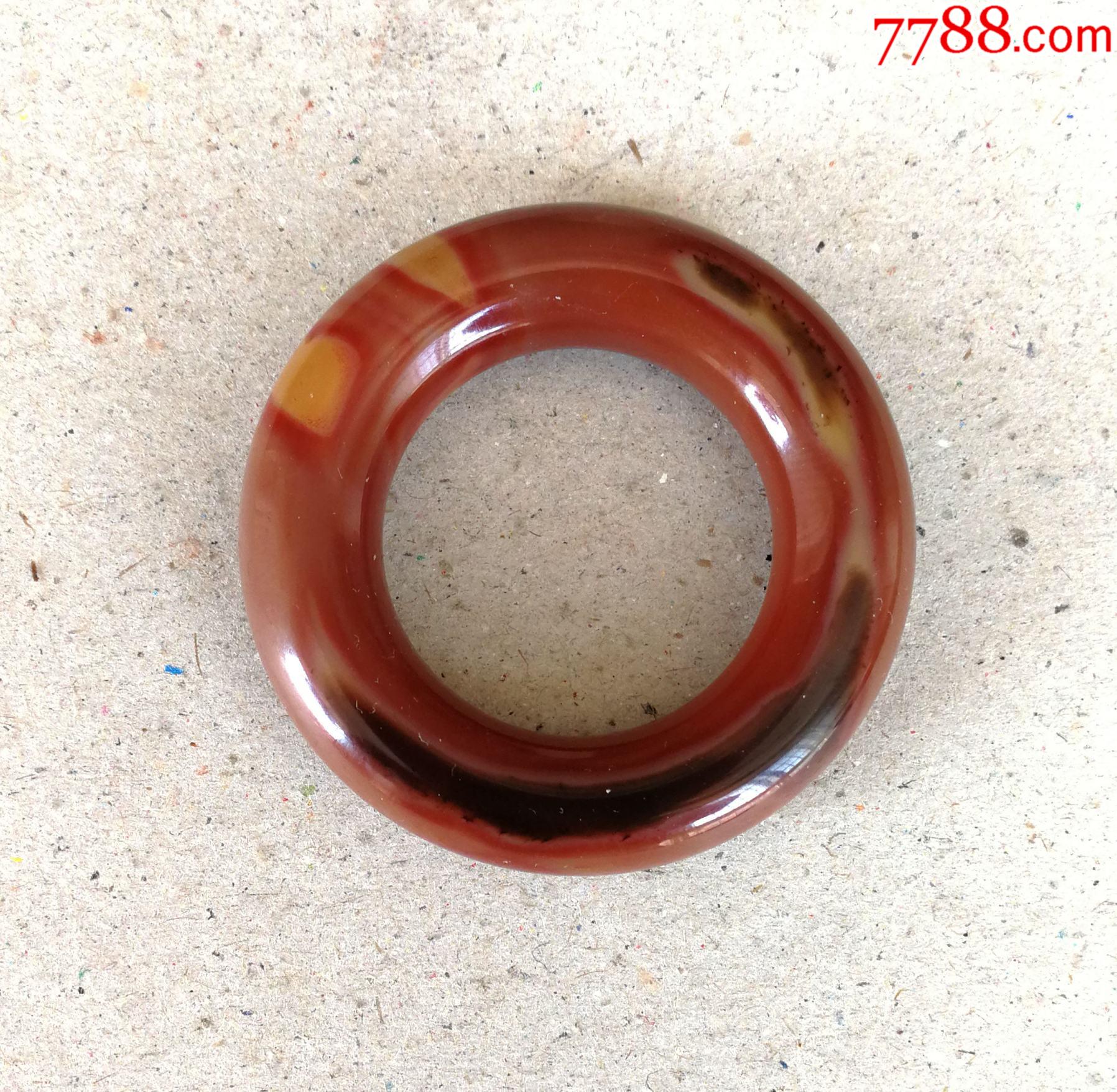 老南红袈裟环_玛瑙_第1张_7788画册网