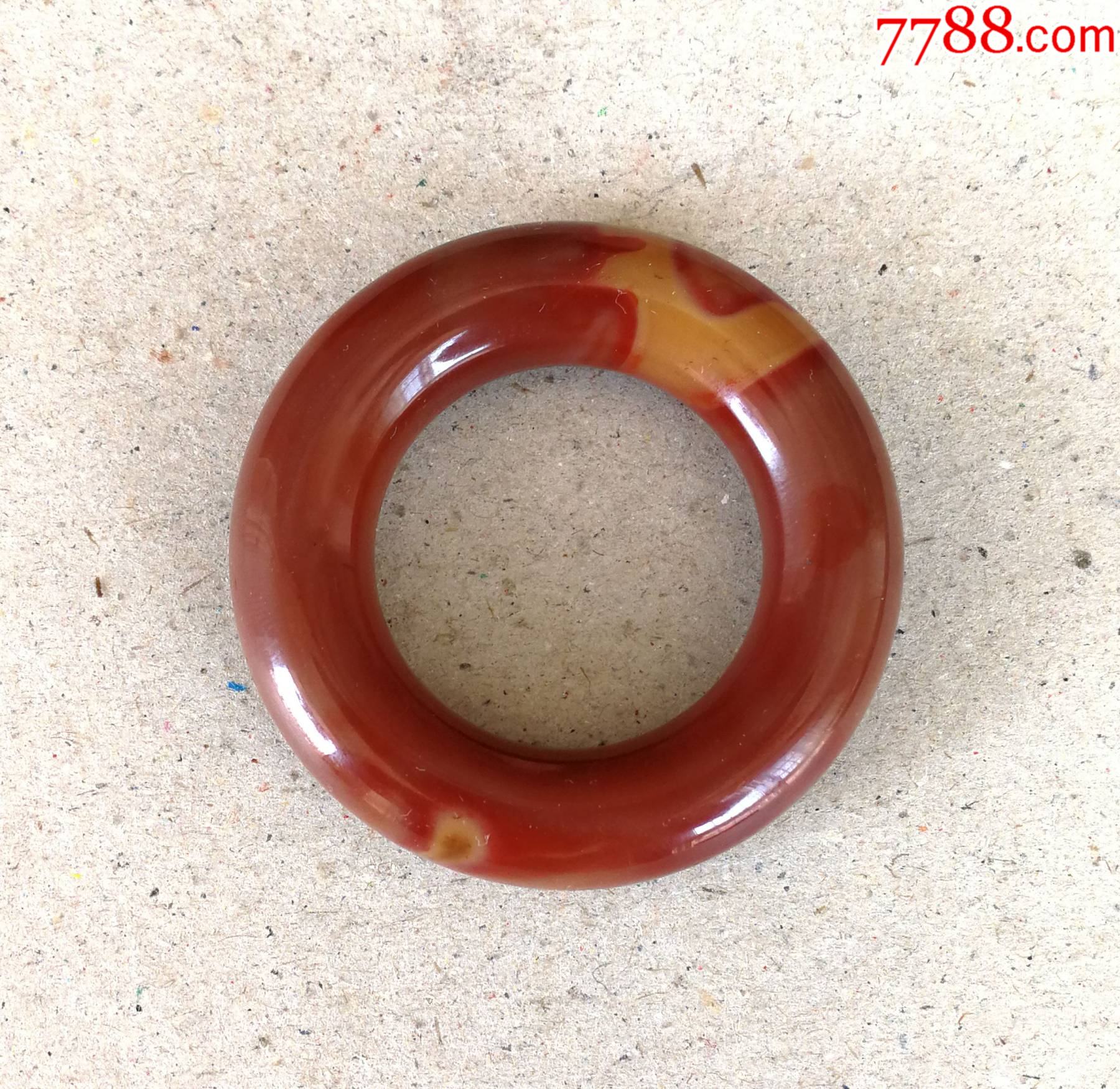 老南红袈裟环_玛瑙_第2张_7788画册网