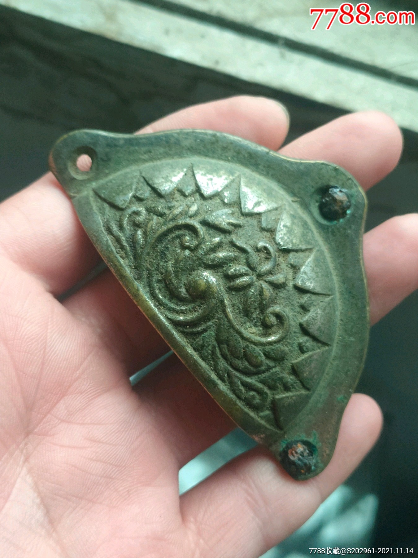 民国抽屉铜拉手