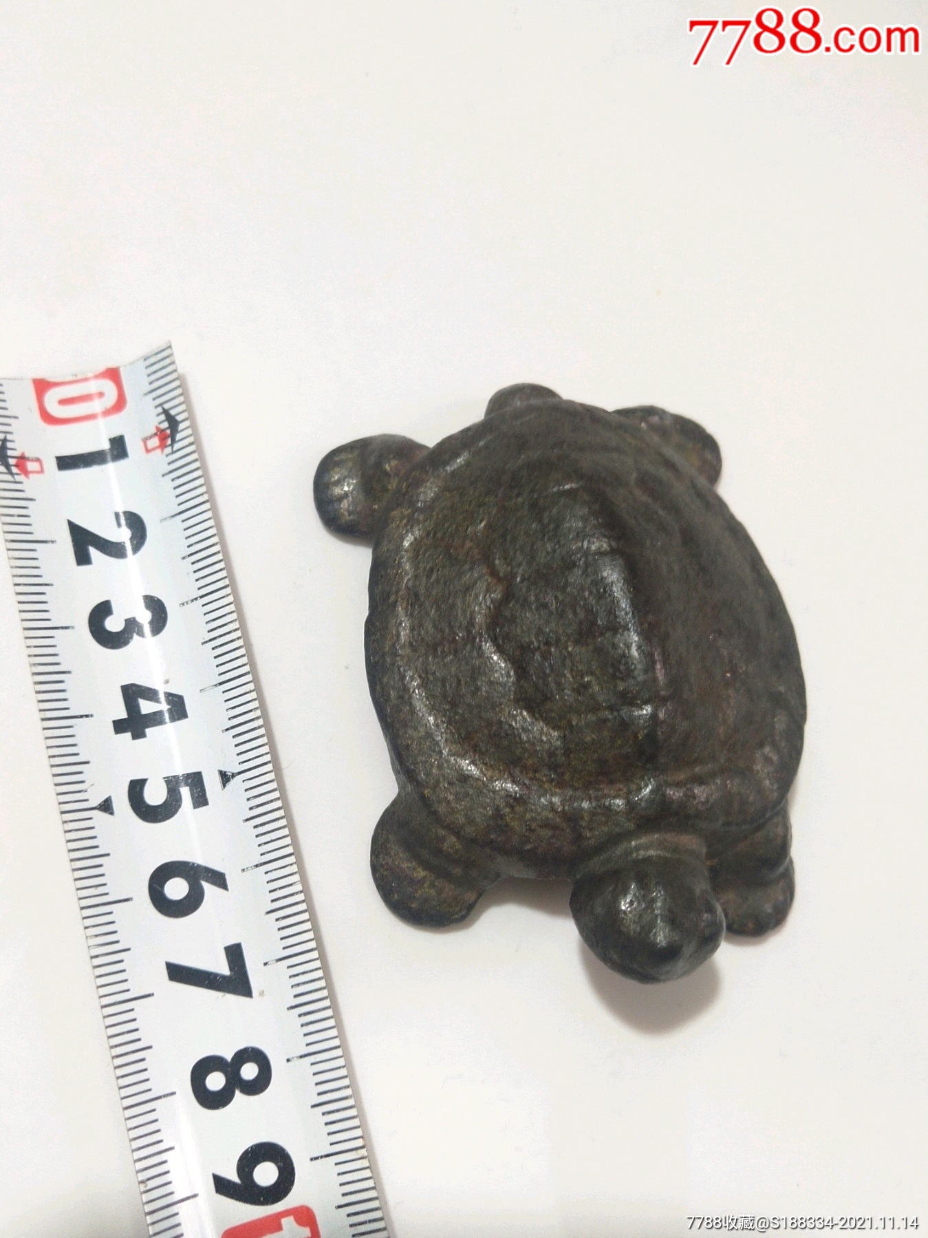 民国时期铜乌龟摆件