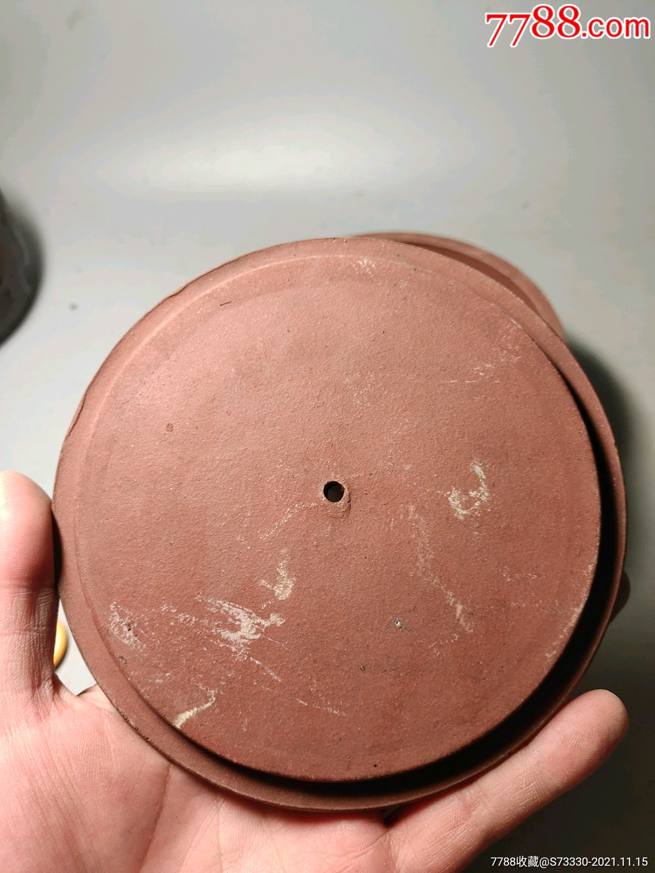 80年代左右中国宜兴紫砂蛐蛐罐蟋蟀罐一只