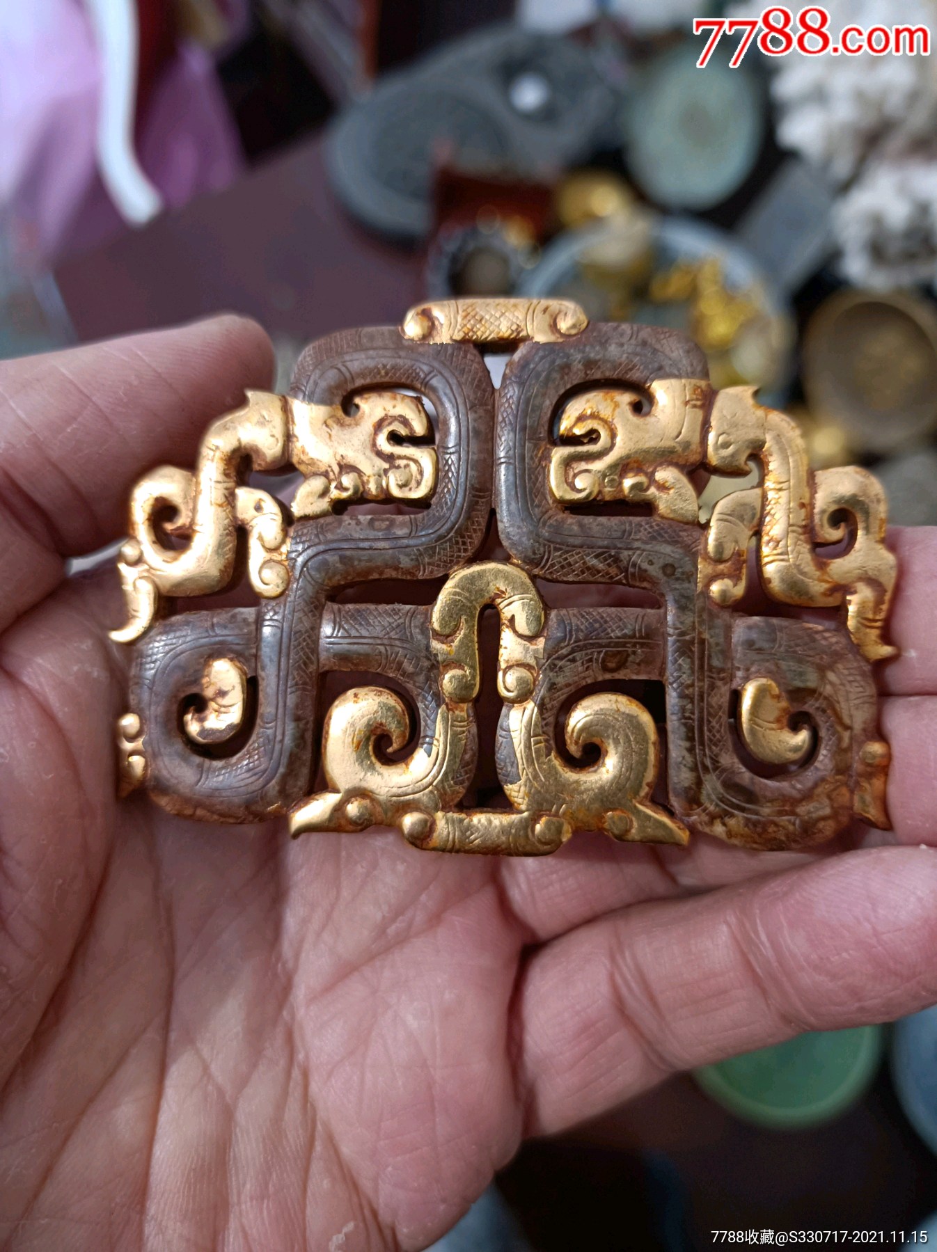 战汉时期的金镶玉