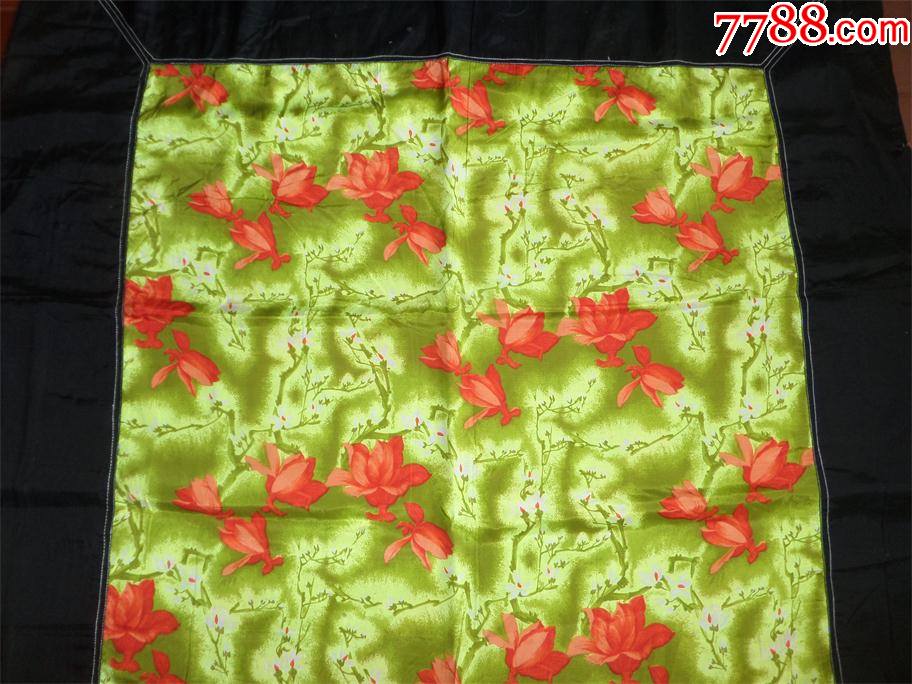 60年代凤凰图案被面斜纹布被面(2771)￥1609品99老被面收藏7.