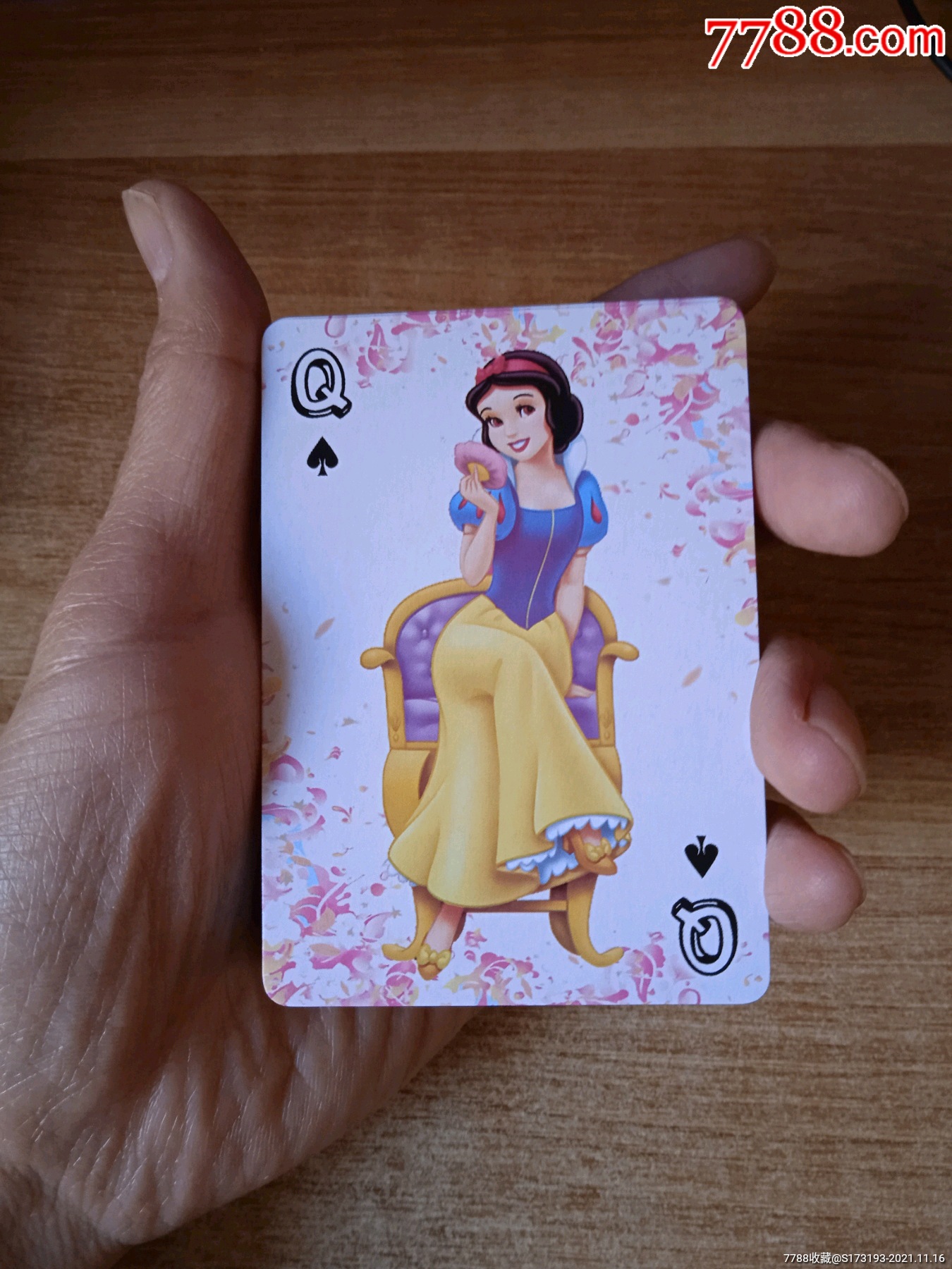 白雪公主限量版扑克/一副/略有做工瑕疵/详见图_第10张_7788棋牌玩具