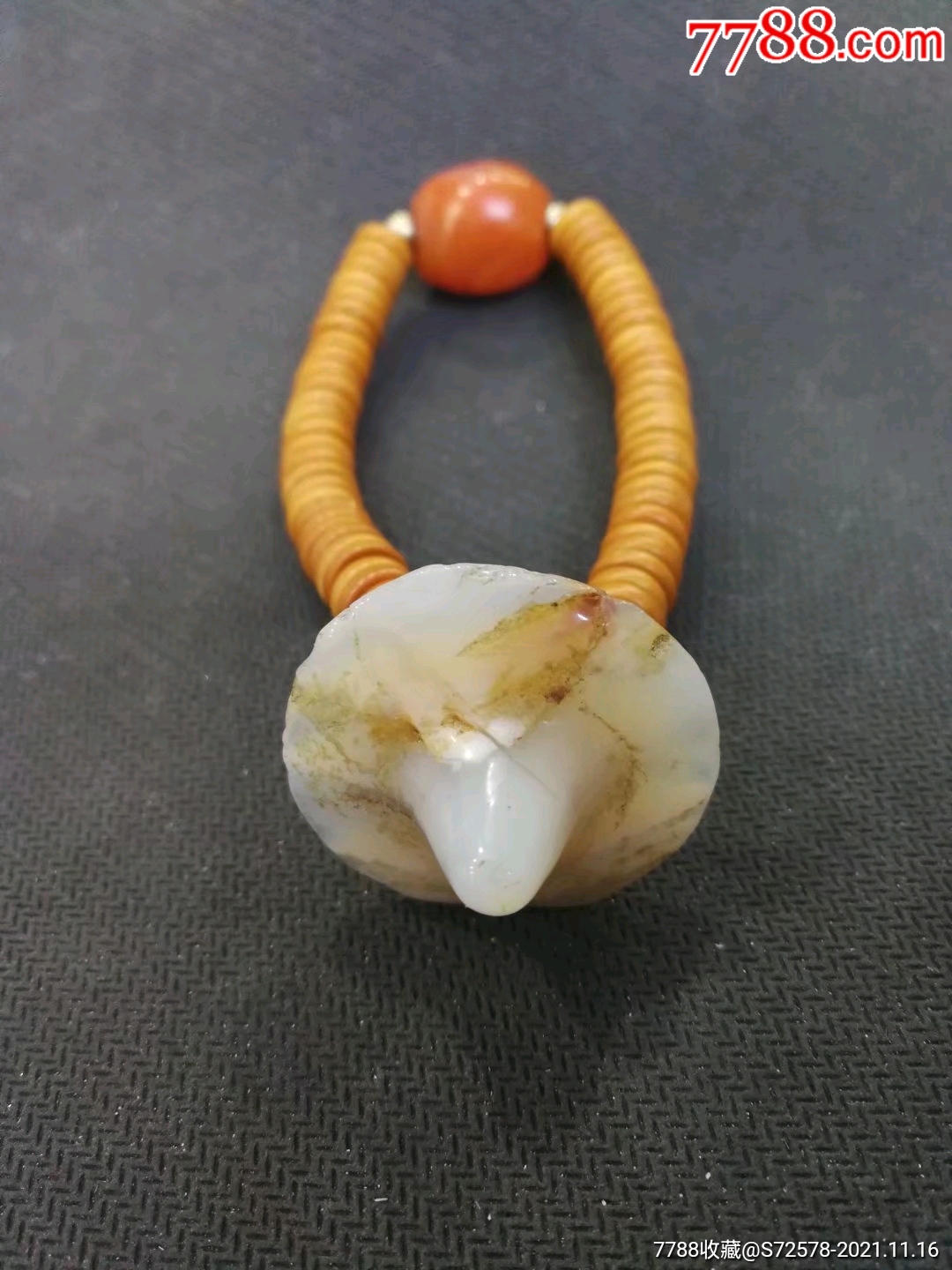 战汉时期古滇王国滇文化乳突玛瑙手串