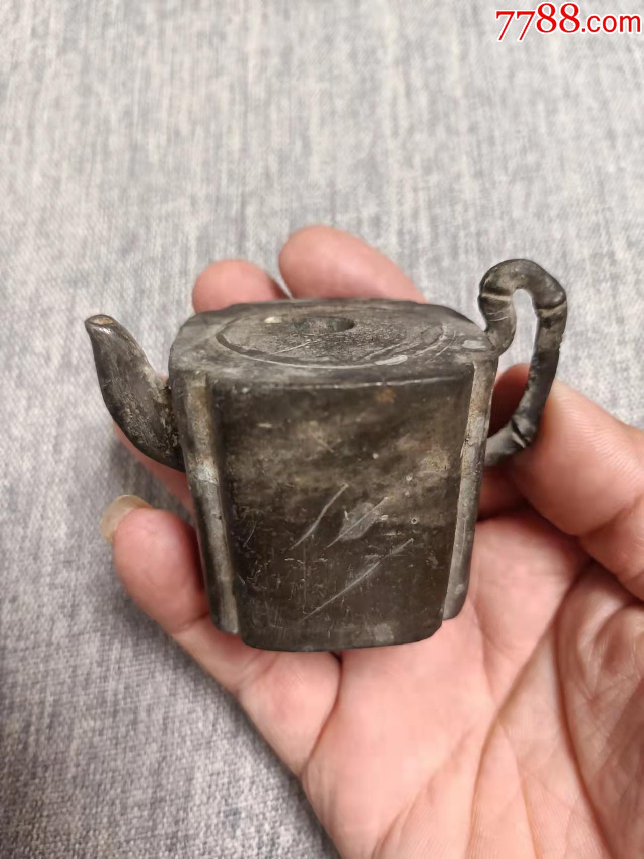 四宝锡器(水注水滴壶)锡壶古董博物馆藏品-其他文房用具-7788青瓷收藏