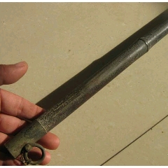 清代竹鸟笼挑杆