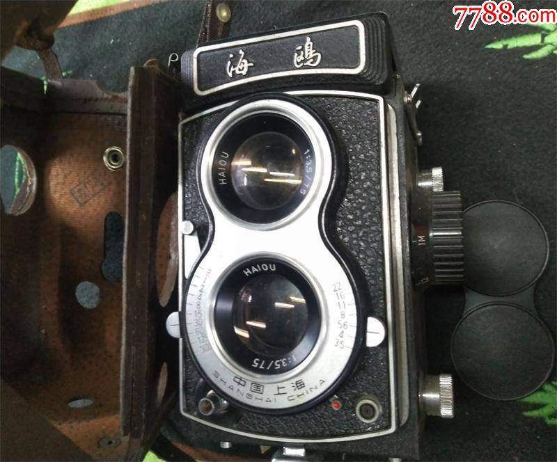 好品上海海鸥4b120双反国产胶卷机械老相机