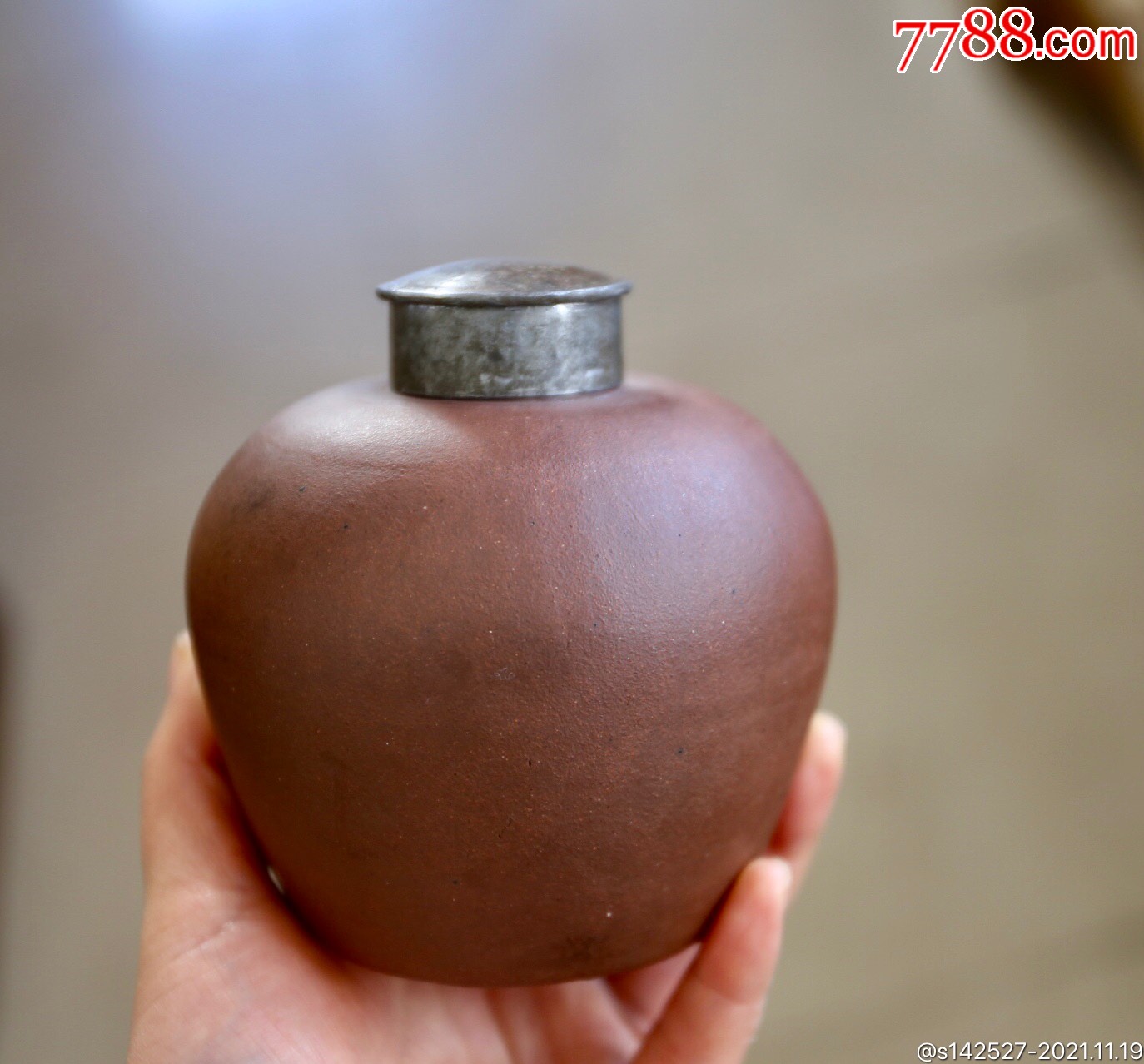 八角缸8品￥98099清末民国紫砂挂釉茶叶罐9品￥48099清代紫砂罐8