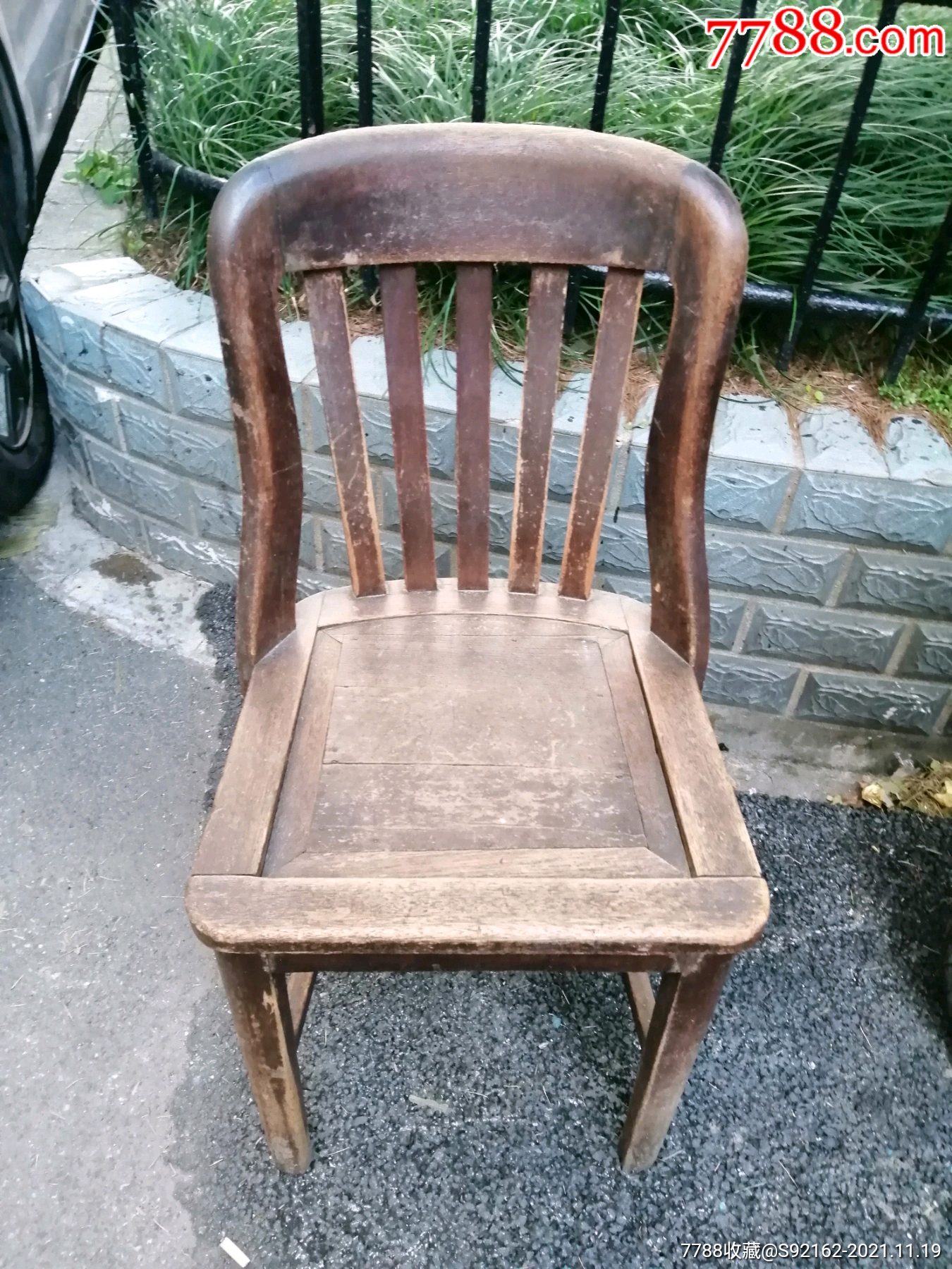 民国时期上海老洋行柚木椅子