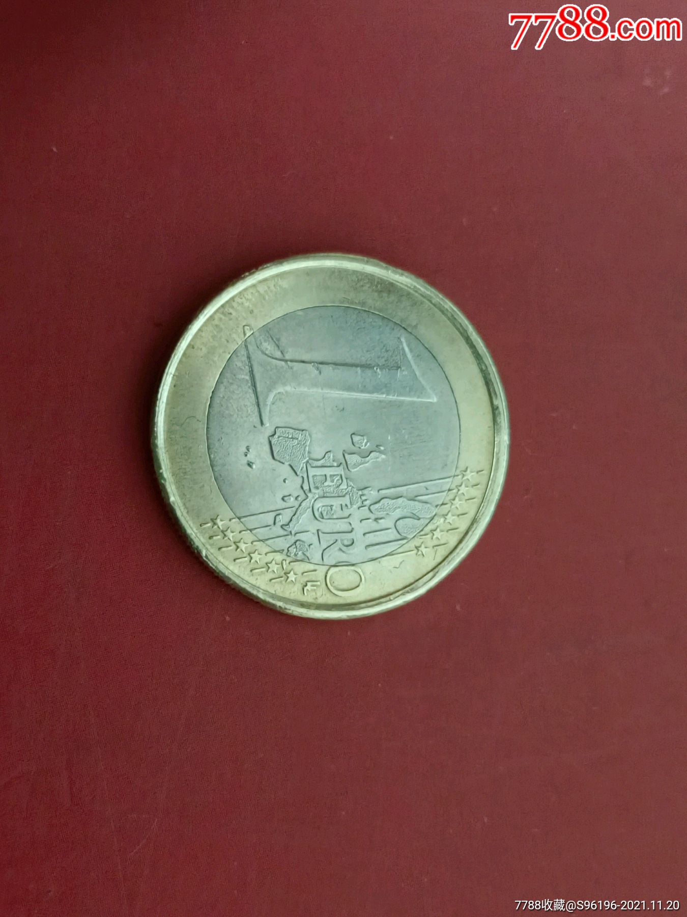 一欧元硬币图片图片