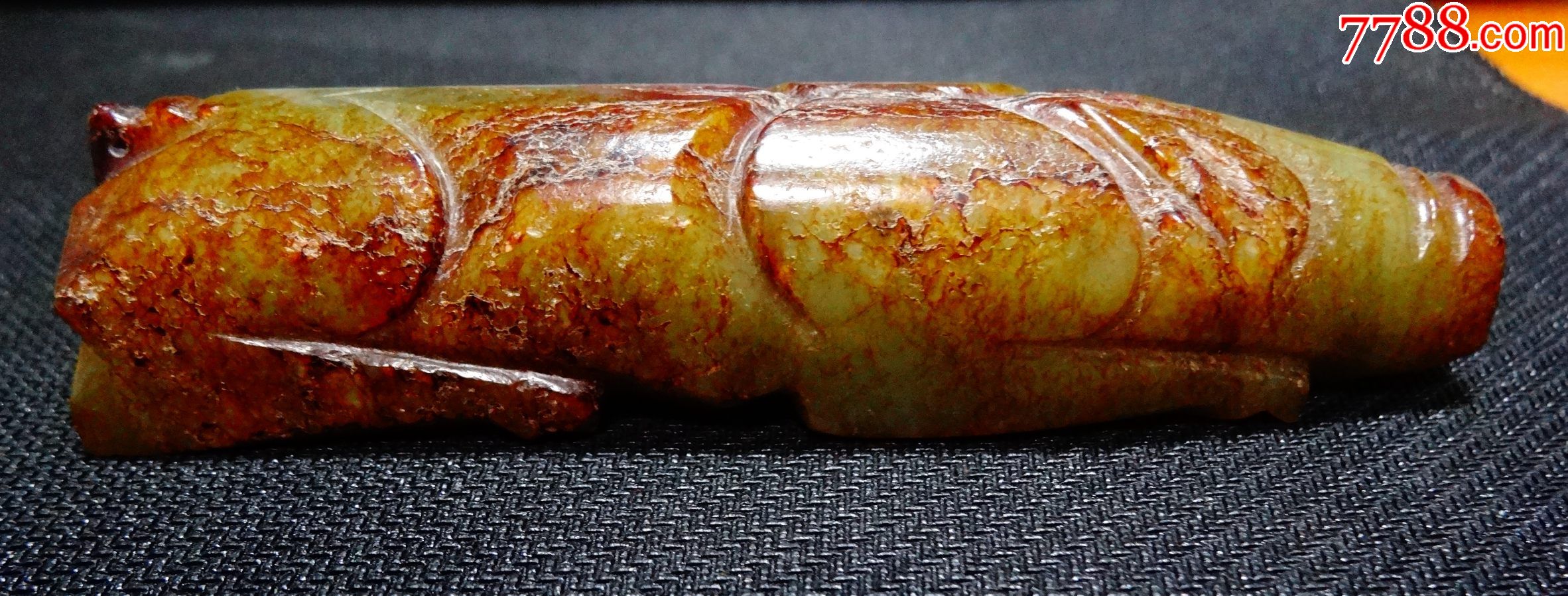 汉代风格和田玉握猪