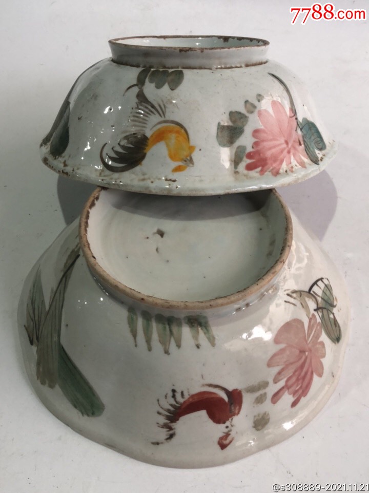 民国八角公鸡碗_价格158元_第1张_7788收藏__收藏热线