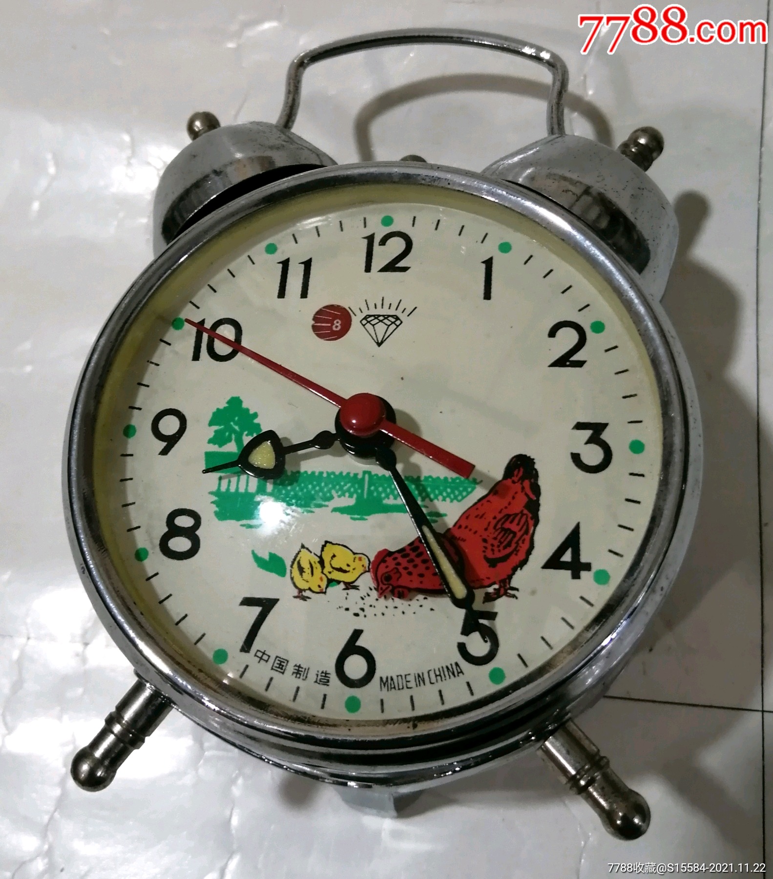 小鸡啄米闹钟(正常走时)