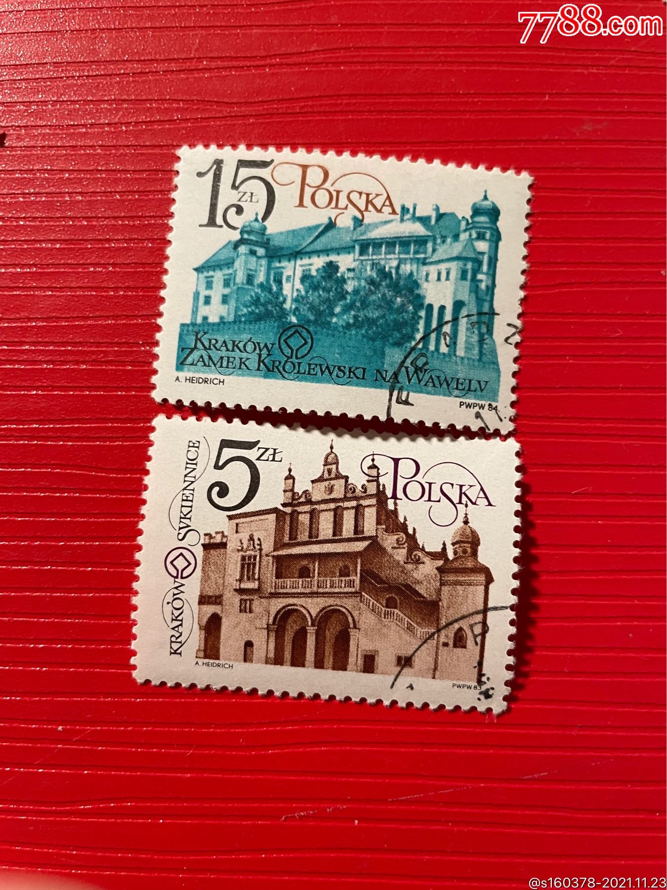 1983年波兰邮票,世界遗产