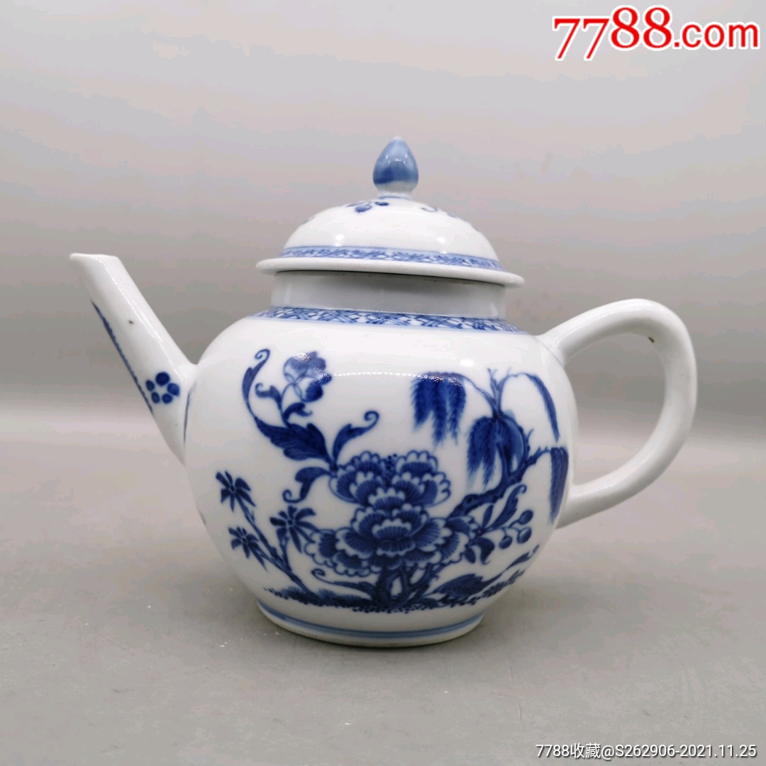清代青花瓷茶壶_价格2800元【译心堂】_第1张_7788收藏__收藏热线