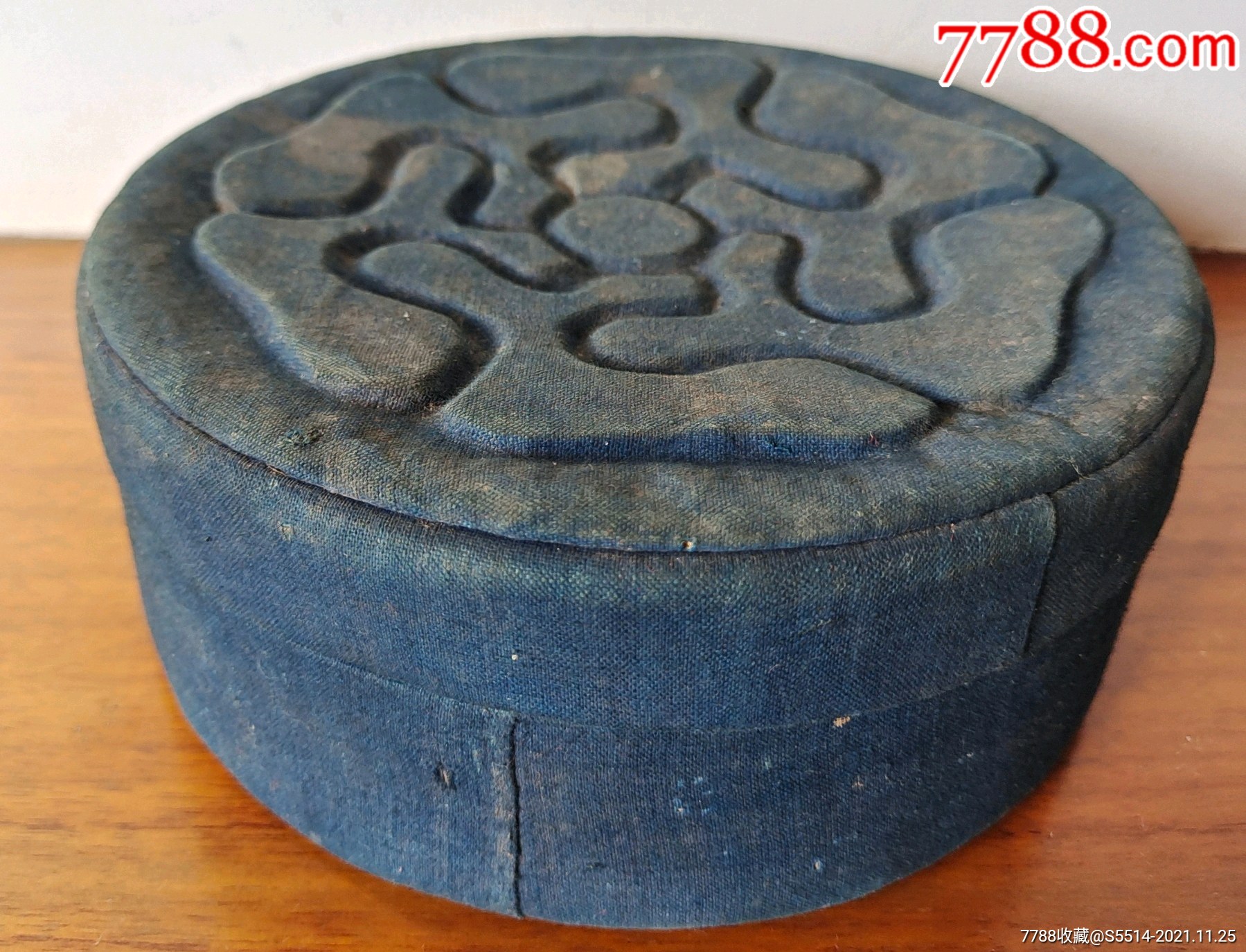 清代手工朝珠盒文官仙鹤纹