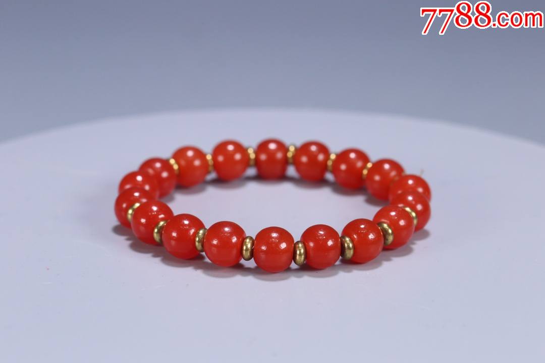 南红玛瑙手串