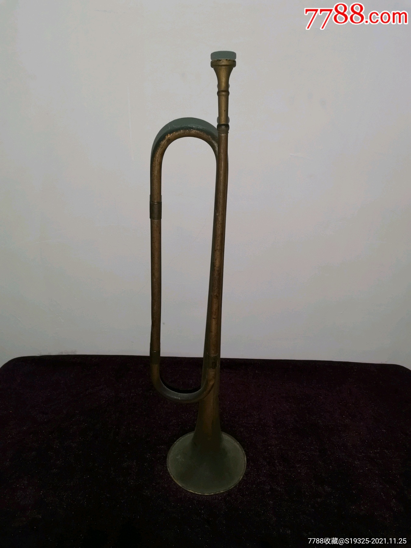 老军号冲锋号纯铜包老包真军号包浆浑厚