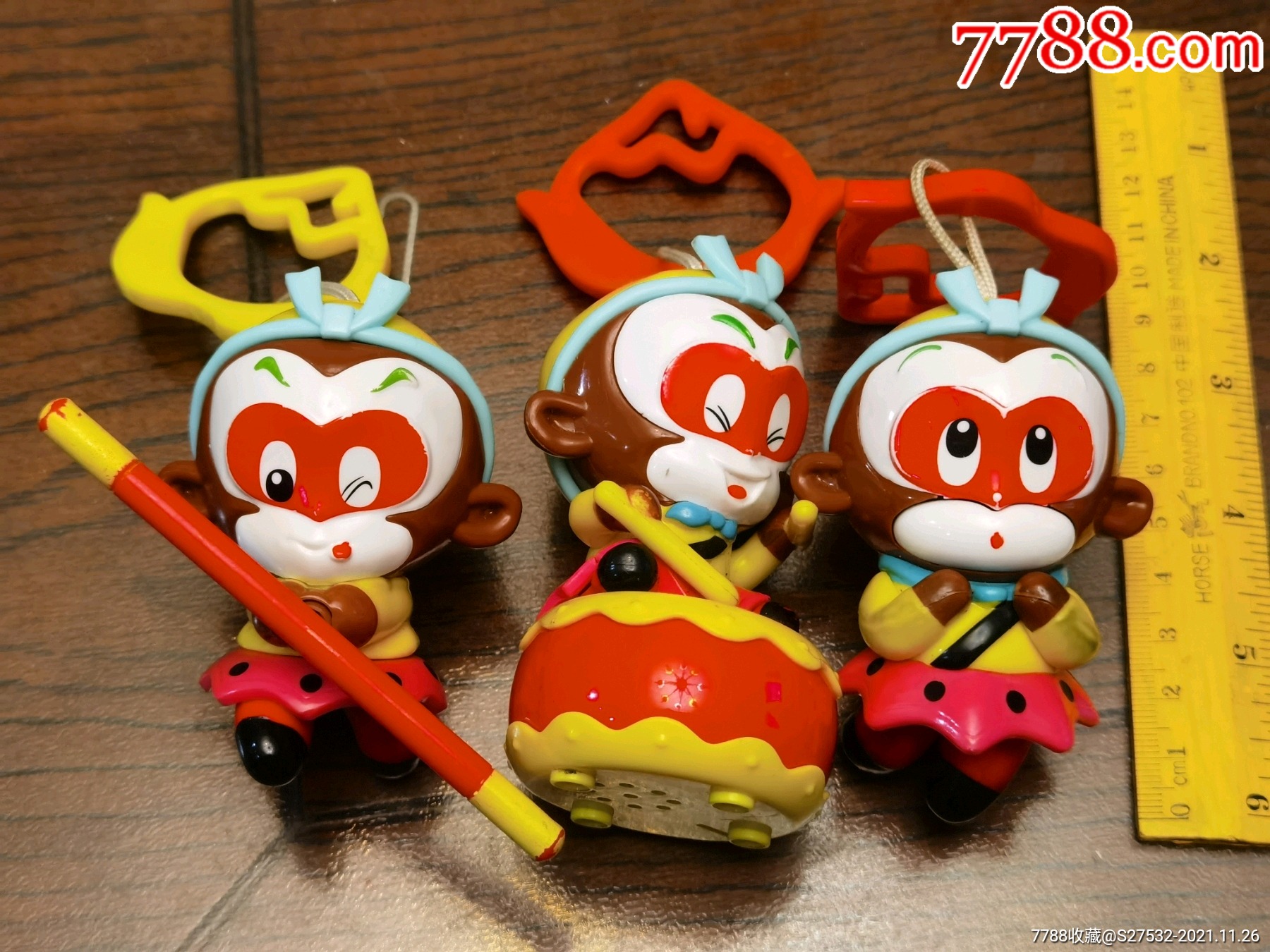 2016kfc孙悟空玩具3个肯德基西游记孙悟空