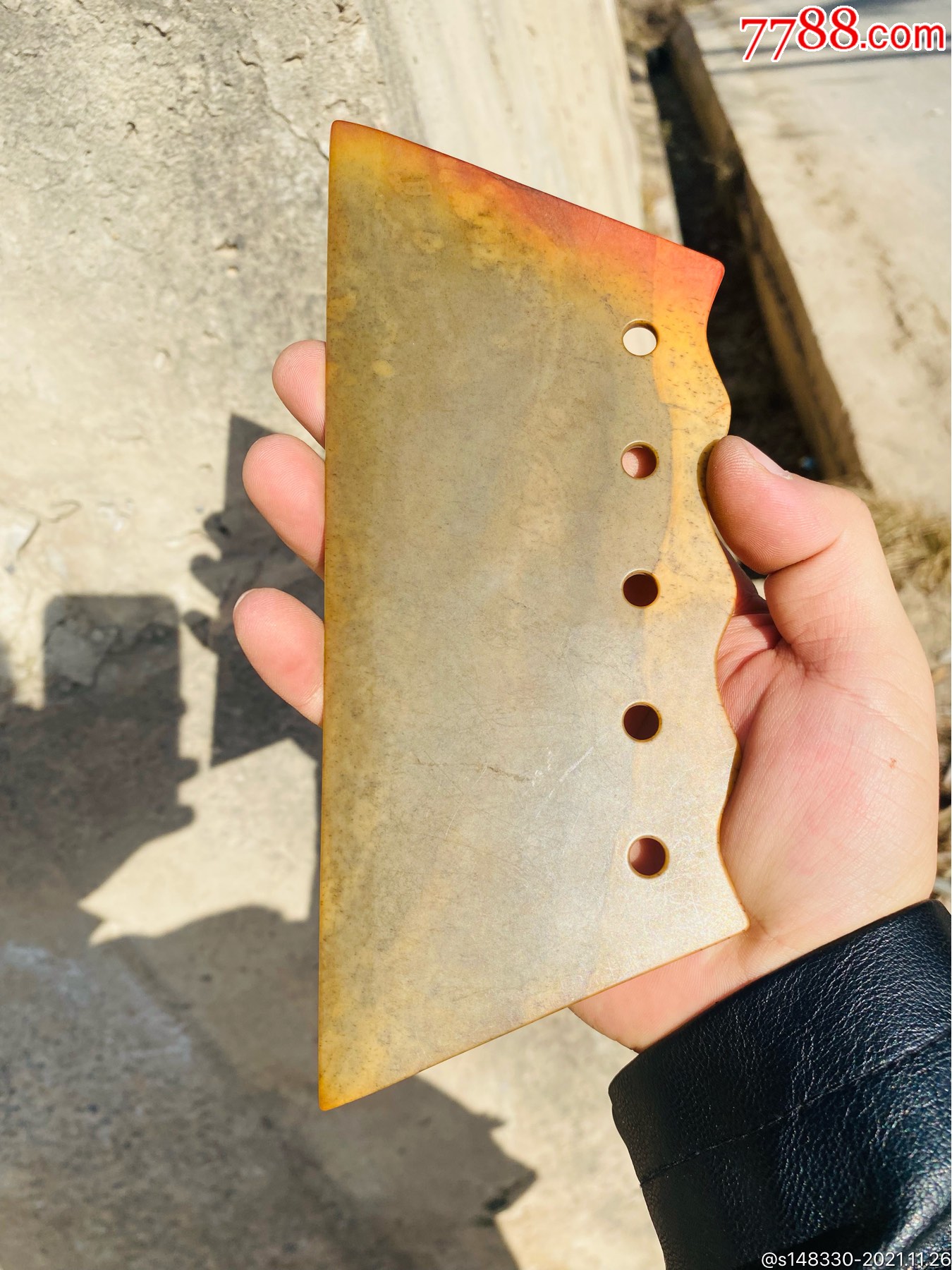 齐家文化五孔刀