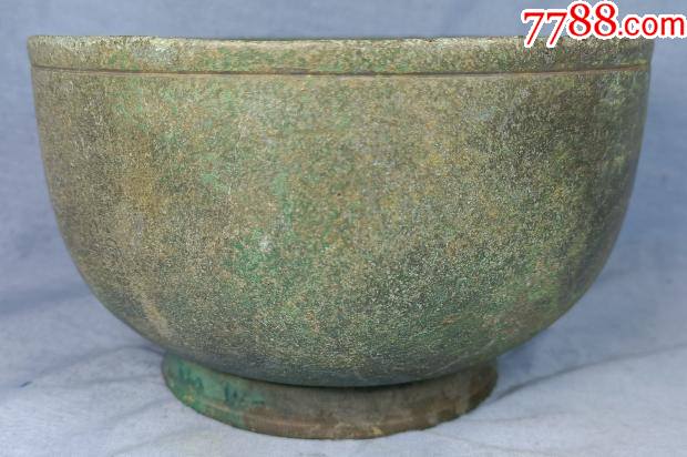 唐代青铜碗古玩杂项收藏-价格:2400元-se83985417-铜皿/盛具-零售