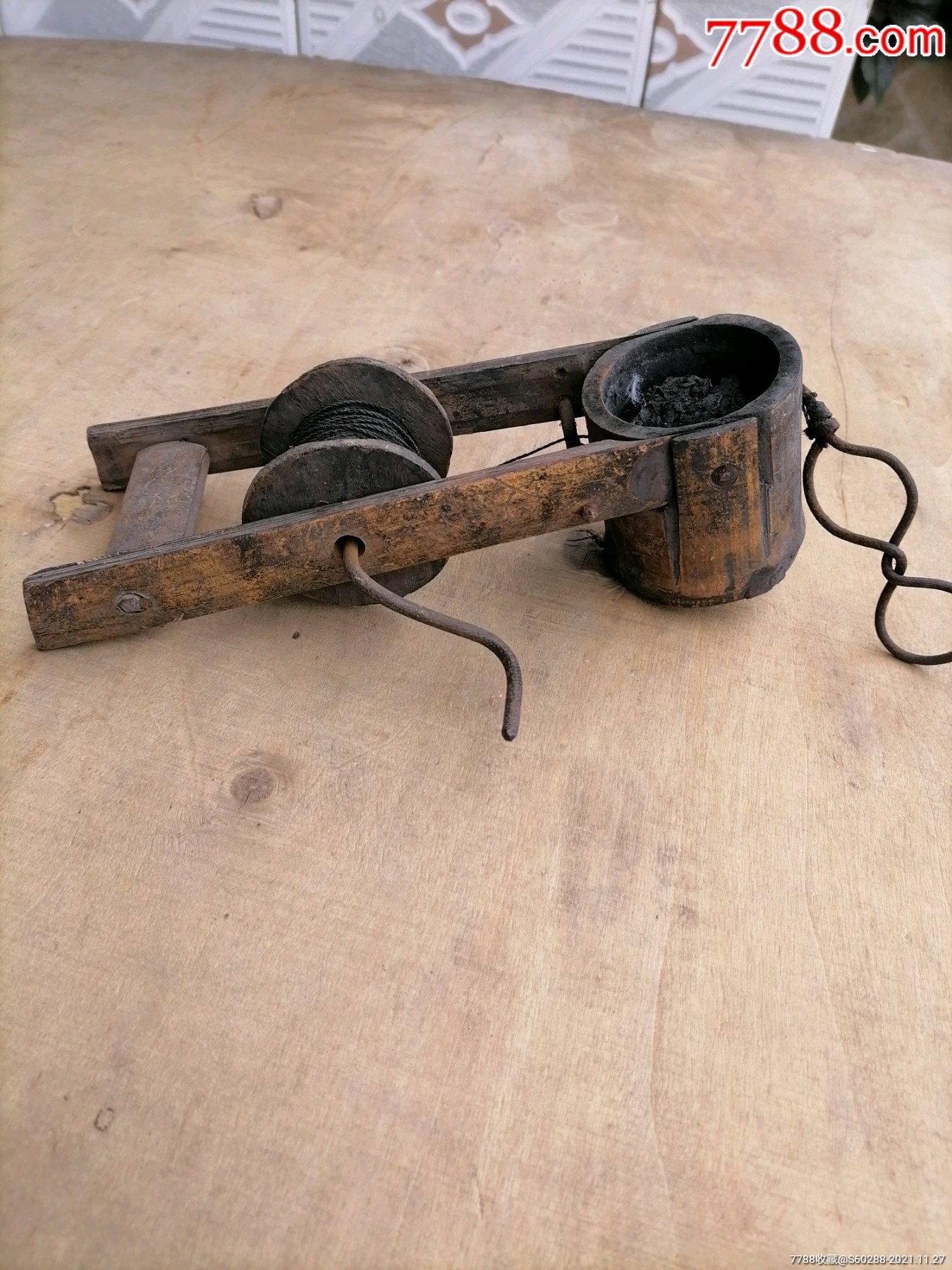 木匠工具老墨斗