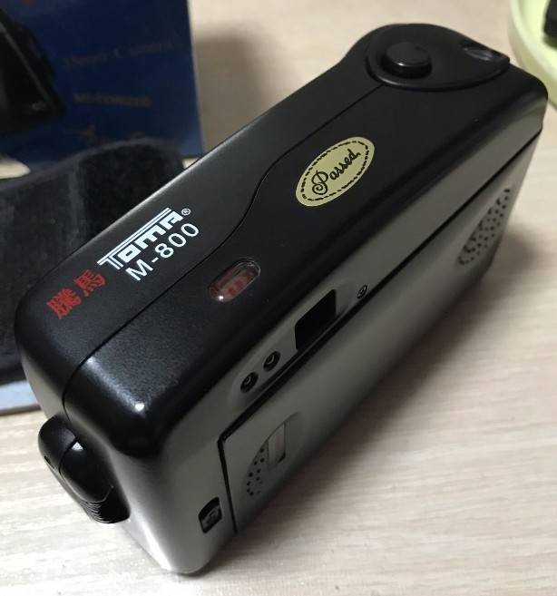 日本原包装toma腾马m800胶卷傻瓜照相机