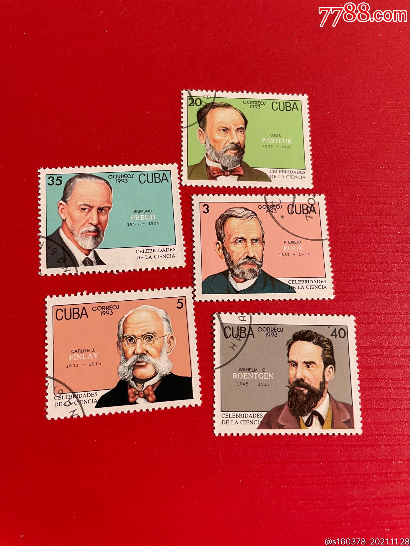 古巴1993年人物邮票