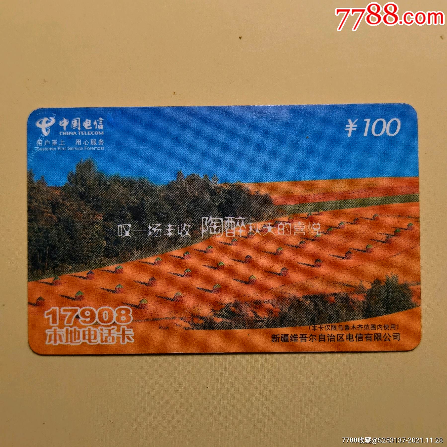 新疆电信卡新疆风光电话卡