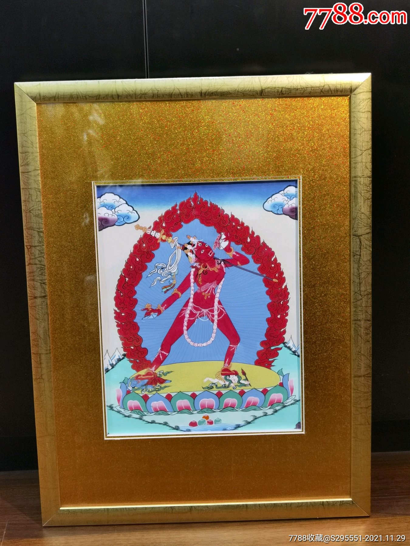 尼泊尔唐卡那若空行母