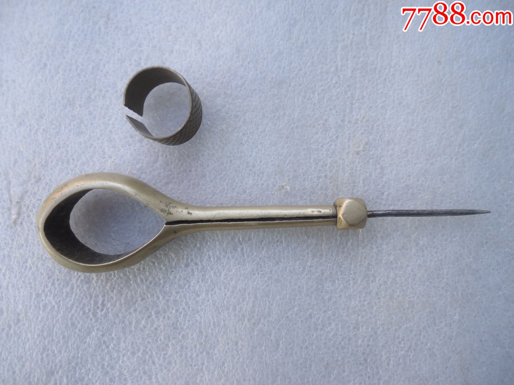 六棱铜锥子铜顶针