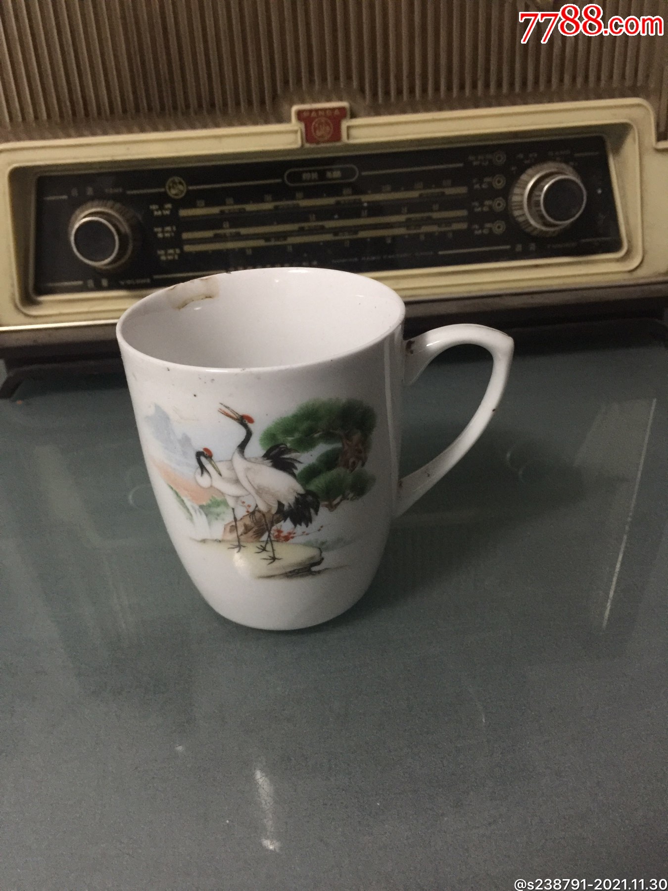 宣化二瓷厂出品茶杯一个